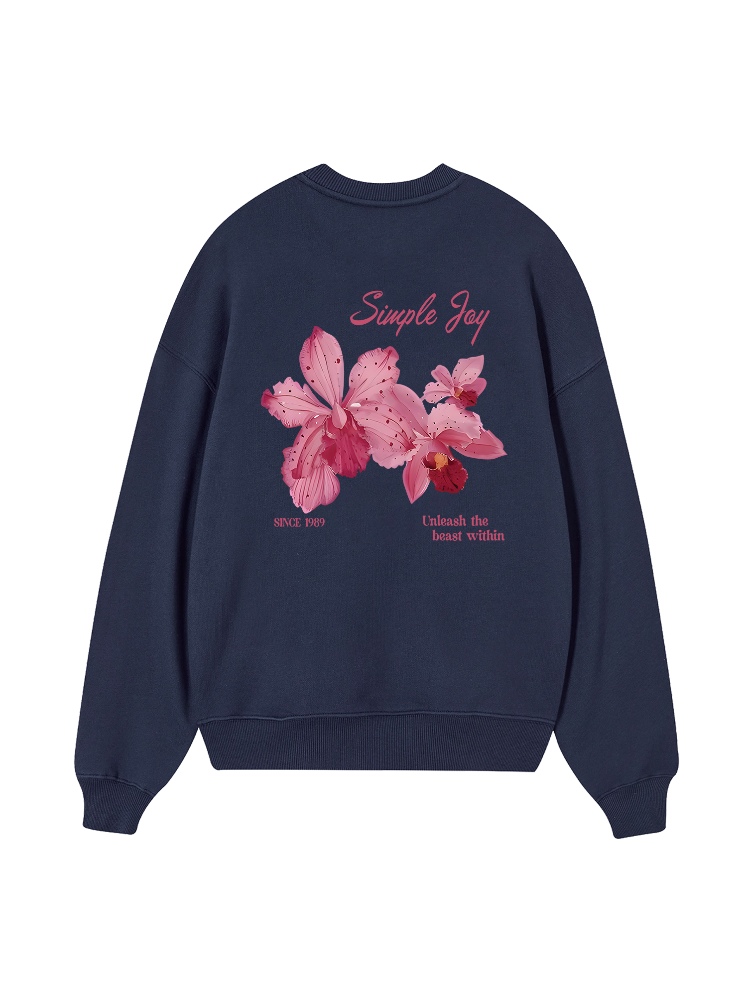 Floral Simple Day Sweater