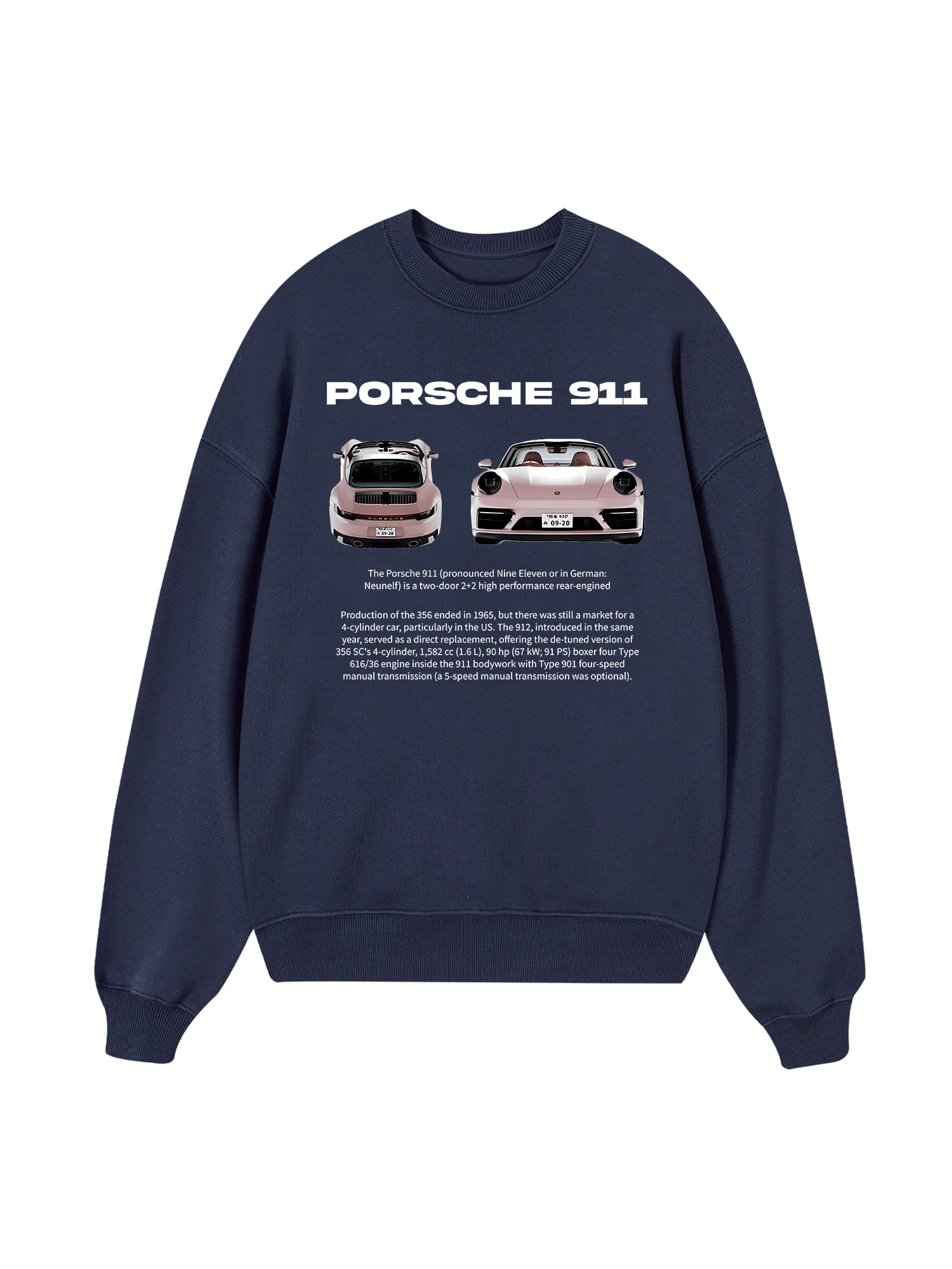 Porsche 911 Pear Pink Sweater