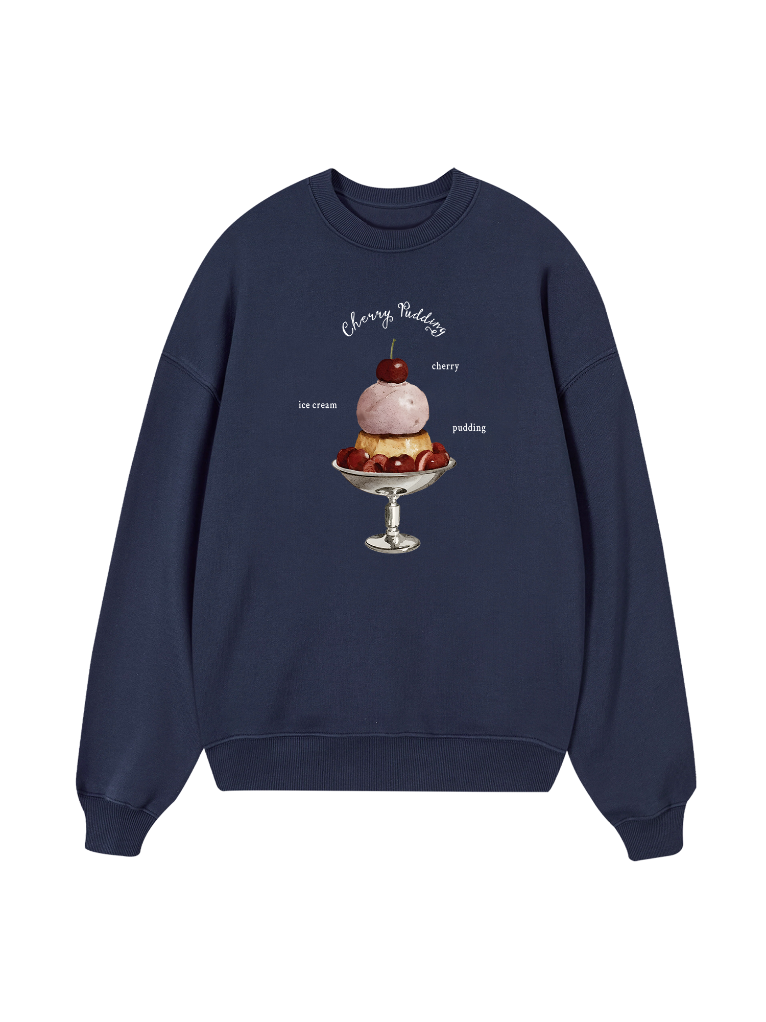 Tropical Cherry Pudding Sweater