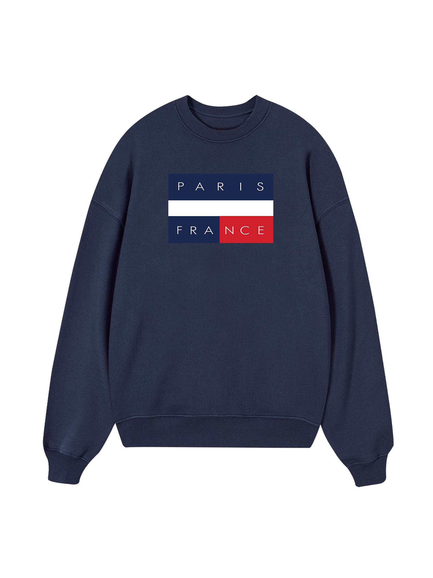 Paris France Flag Sweater