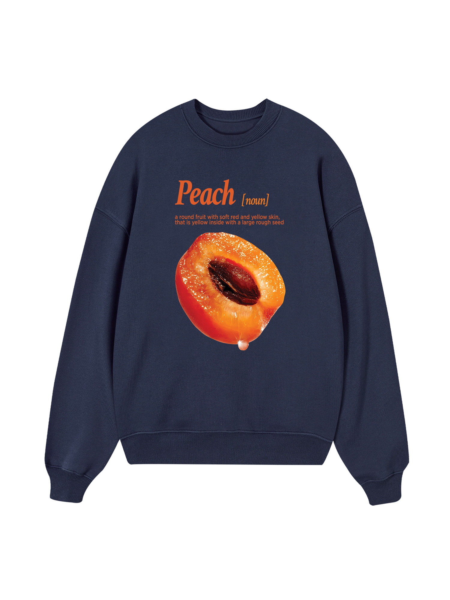 Tropical Peach Sweater