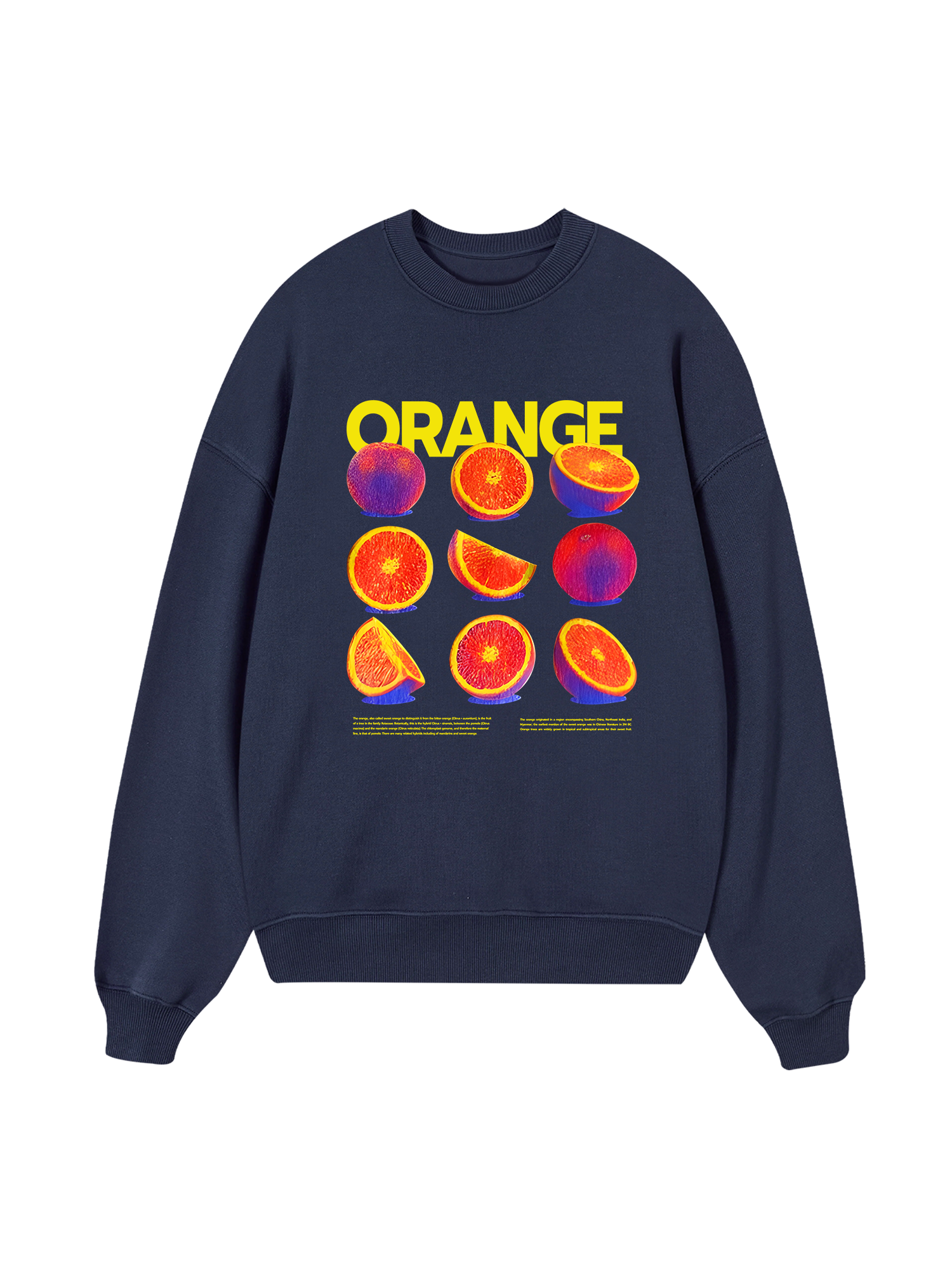 Tropical Orange Vitamin Sweater
