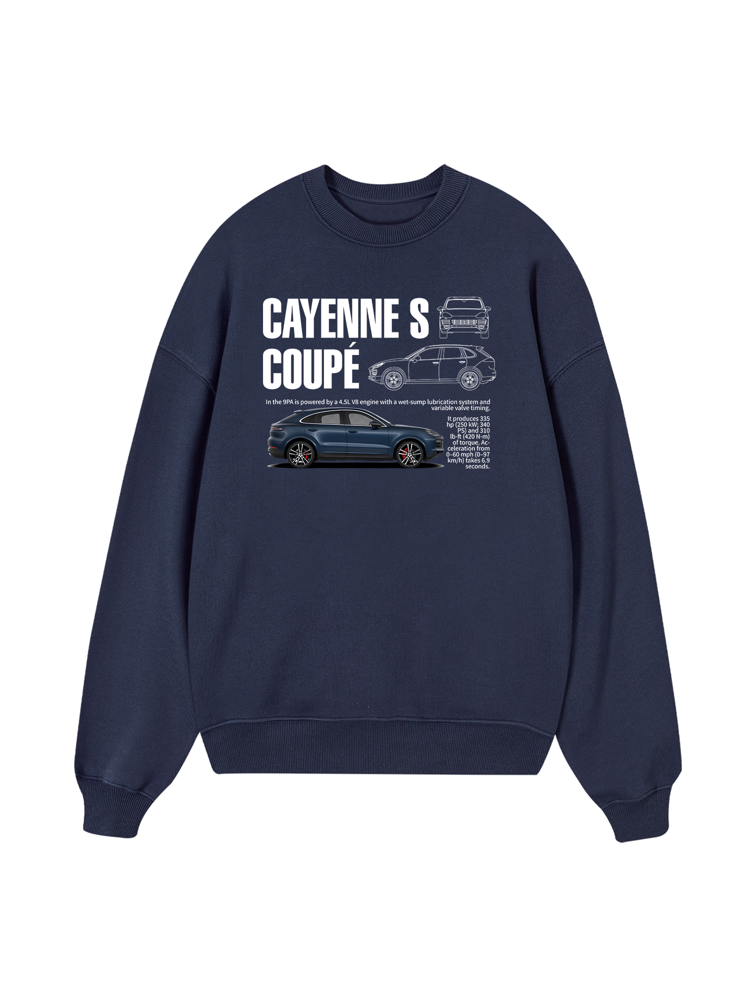 Porsche Cayenne S Coupe Classic Sweater