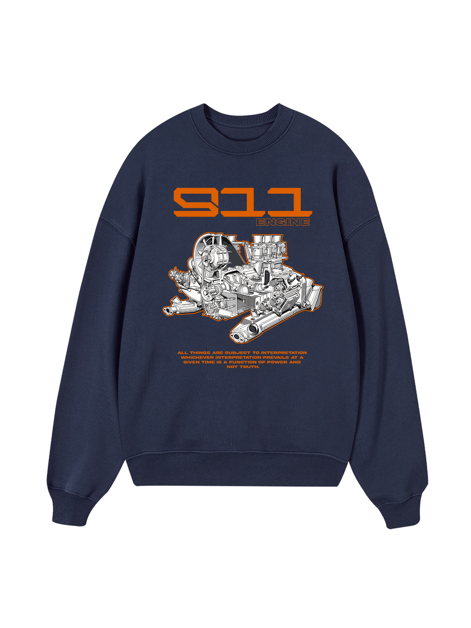 Porsche 911 Engine Sweater