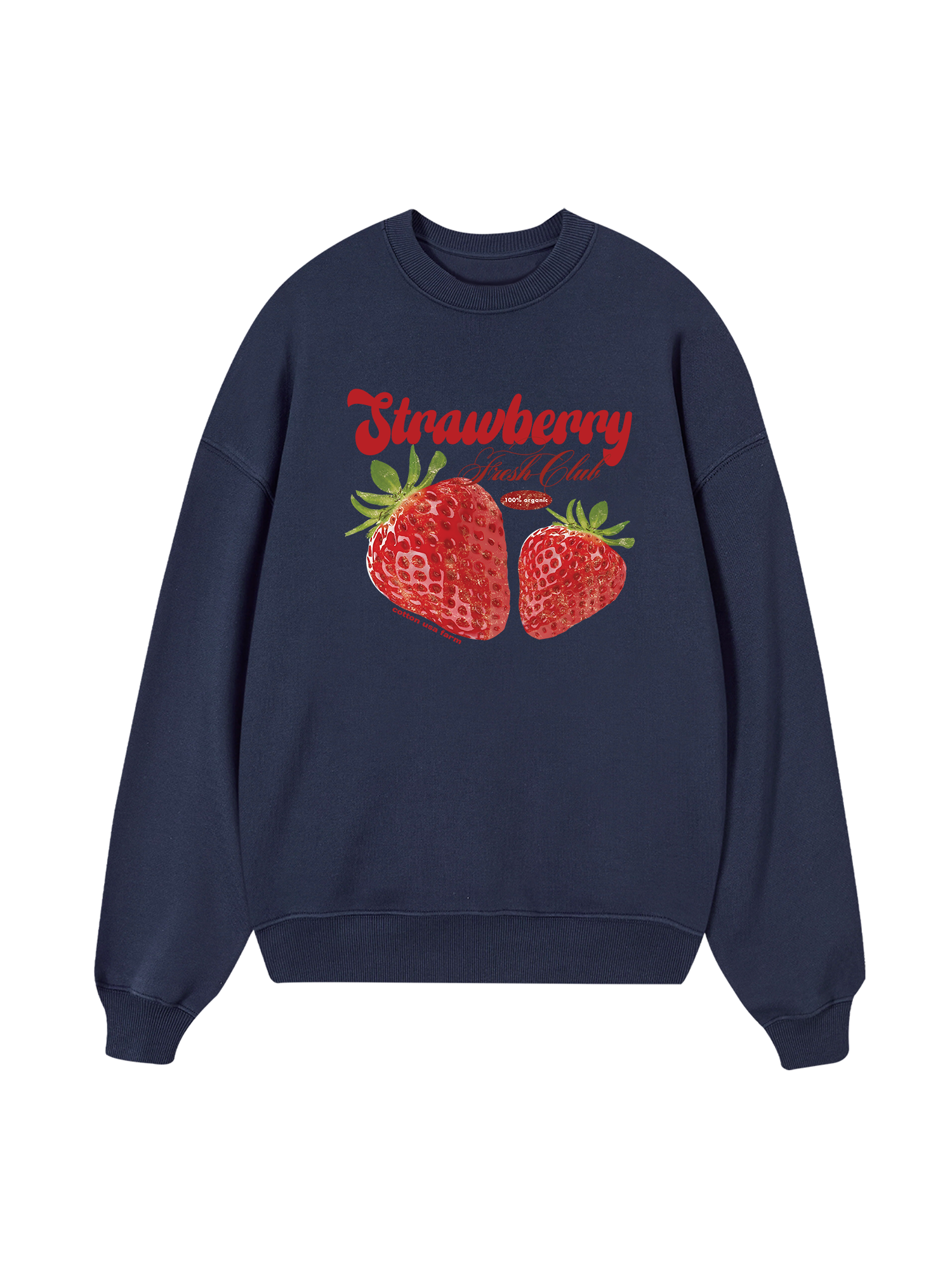Tropical Strawberry Fresh Club Sweater