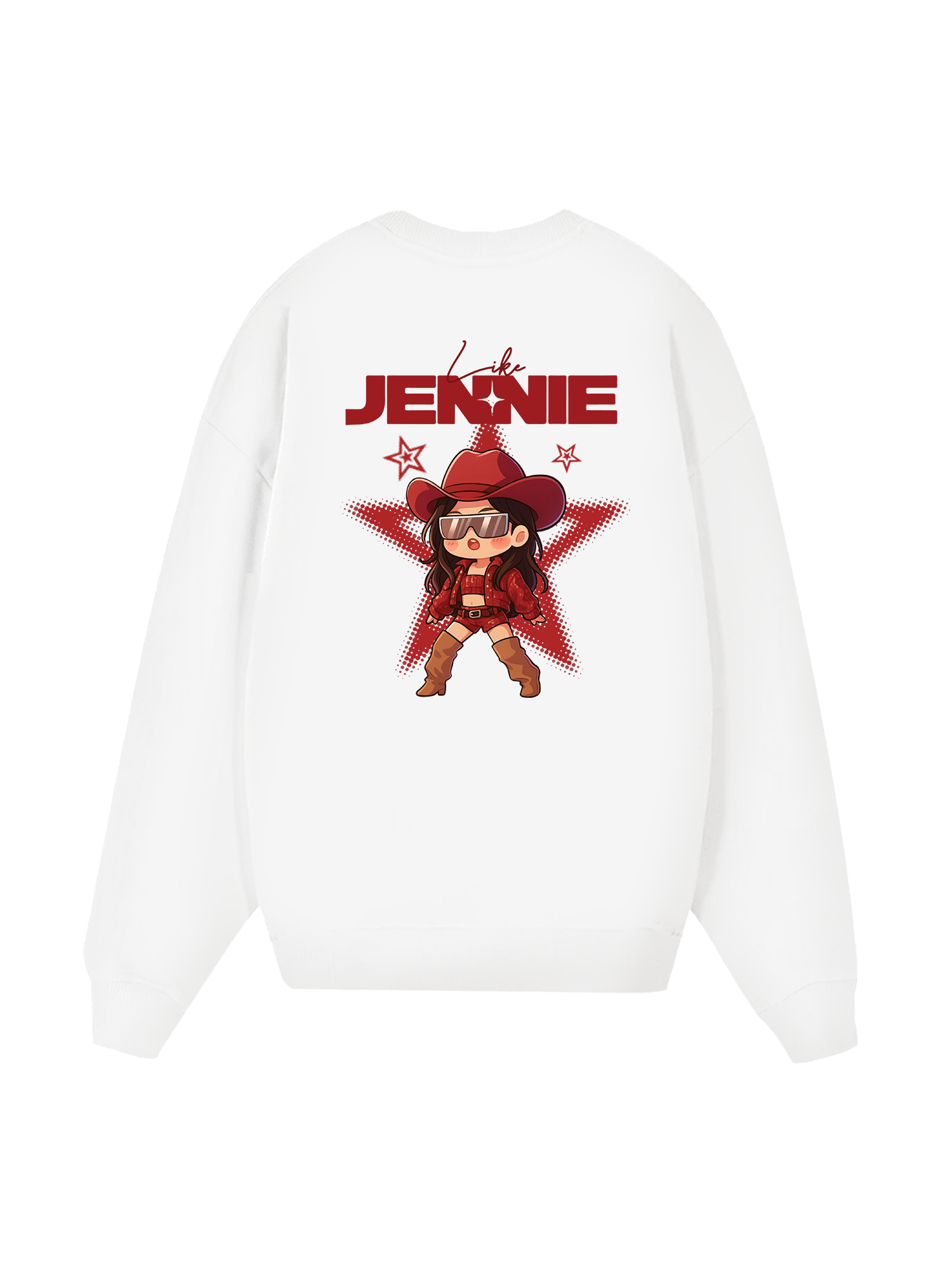 Black Pink Like Jenie Sweater