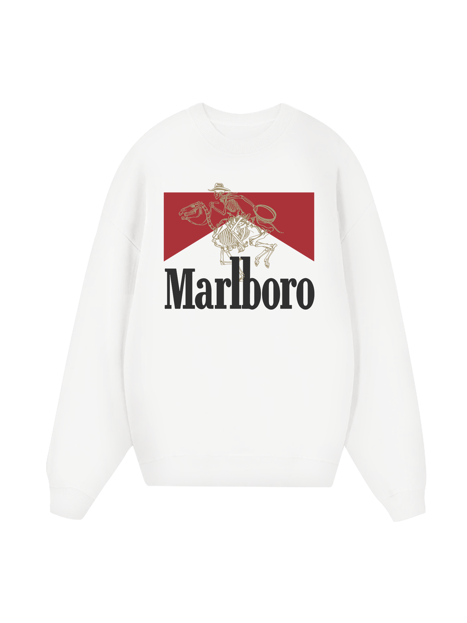 Marlboro Sketeton Killer Sweater