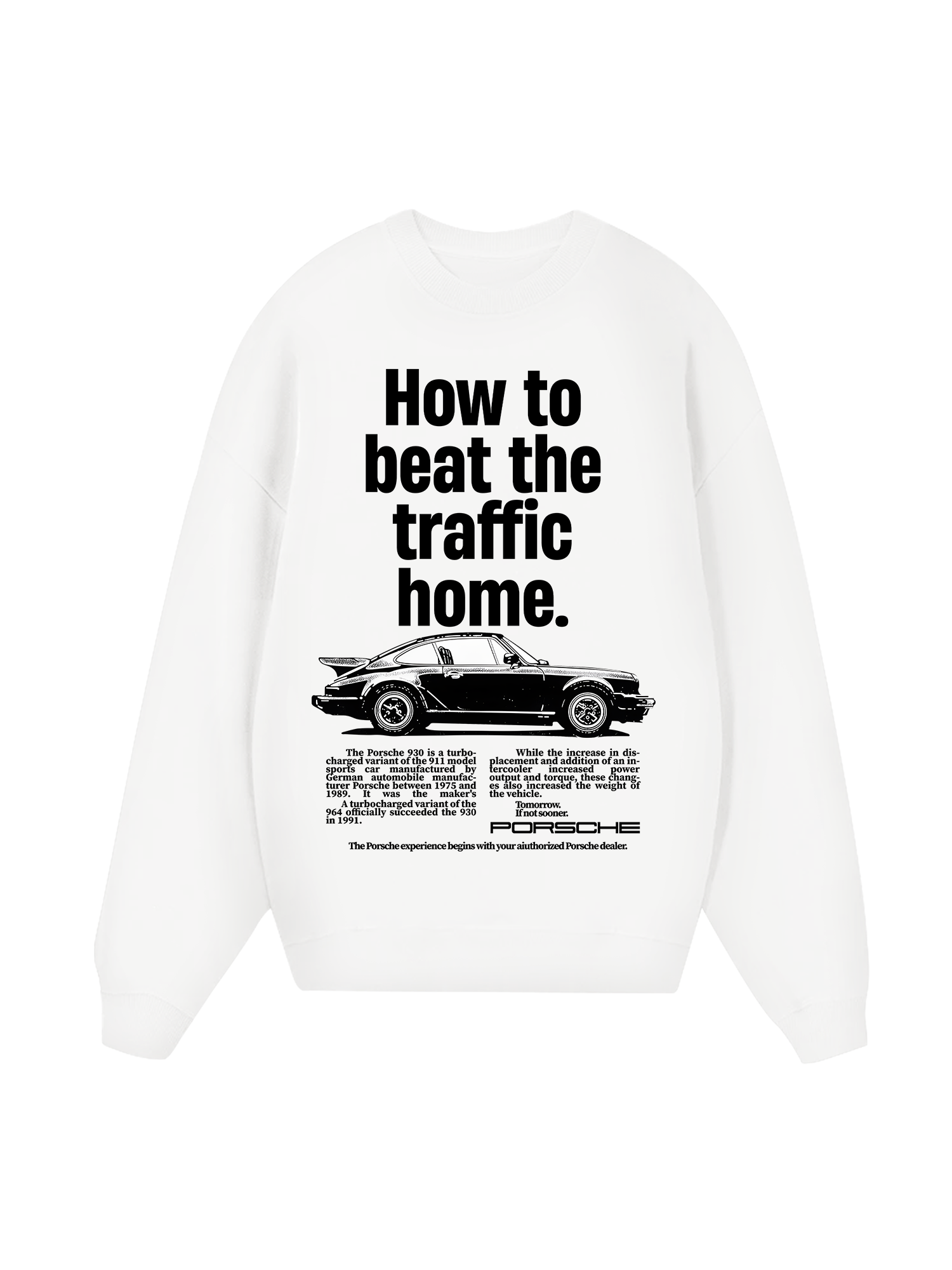 Porsche How To Beat Sweater