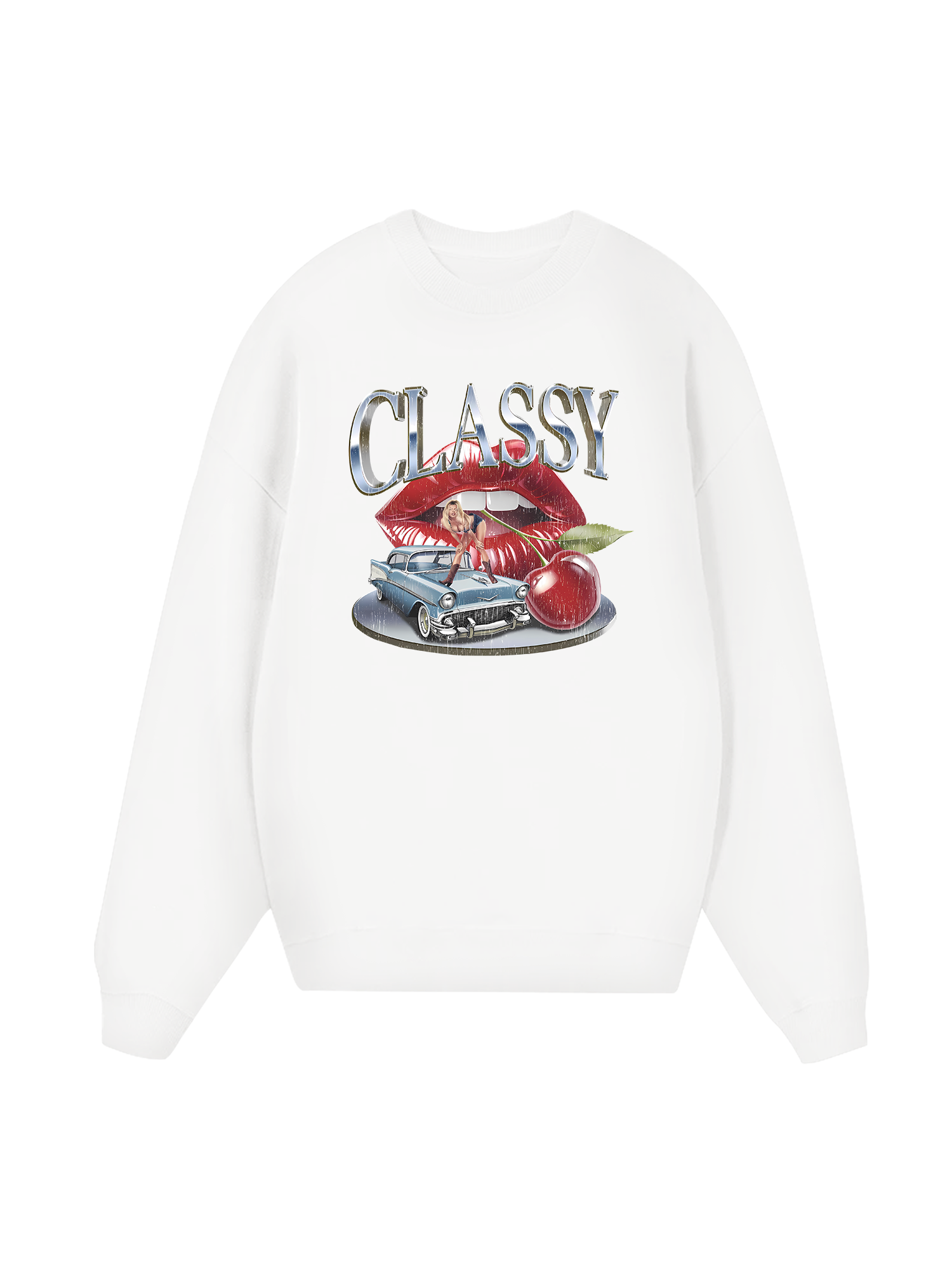 Cherry Vintage Classy Sweater