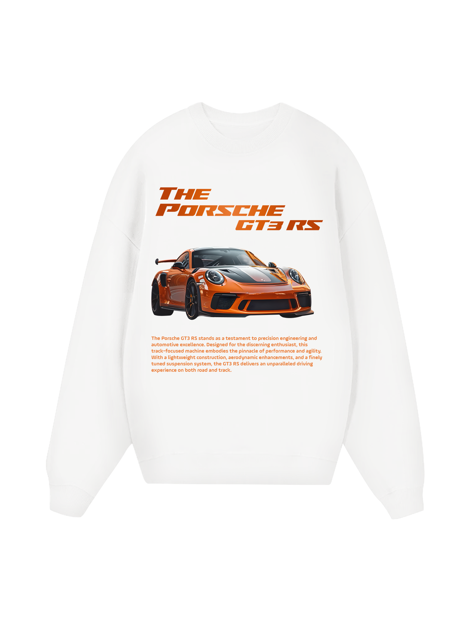 Porsche Orange Layer GT3 RS Sweater