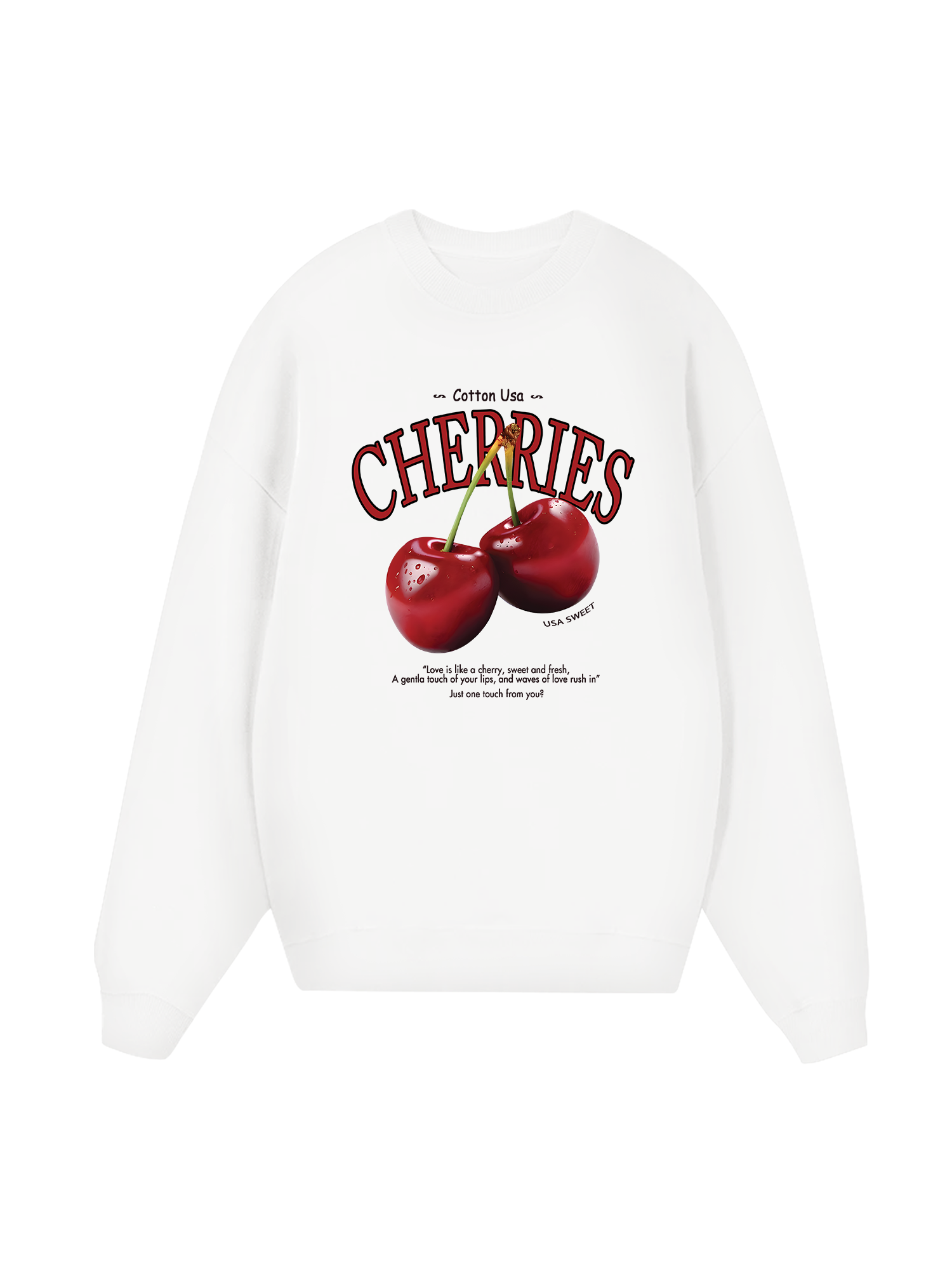 Tropical Cherries Sweet Sweater