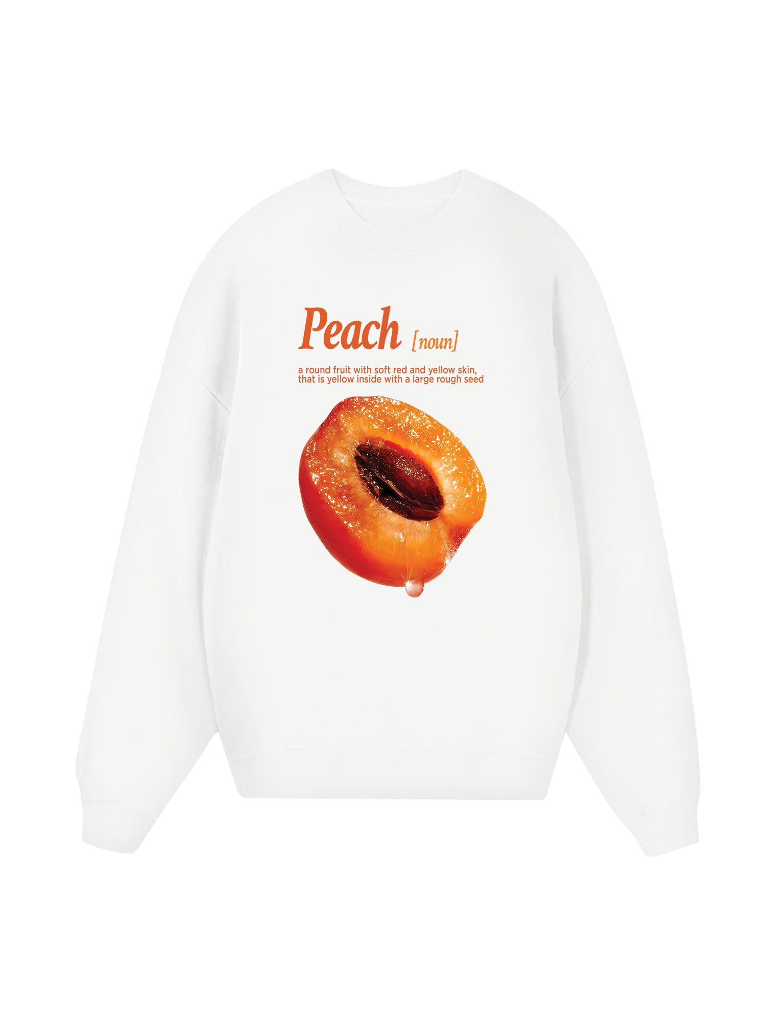 Tropical Peach Sweater