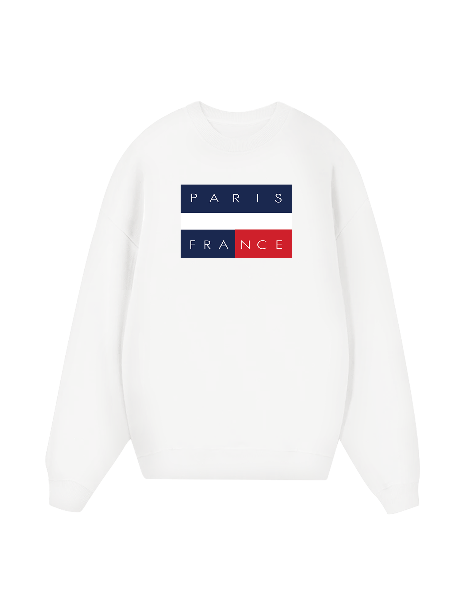 Paris France Flag Sweater