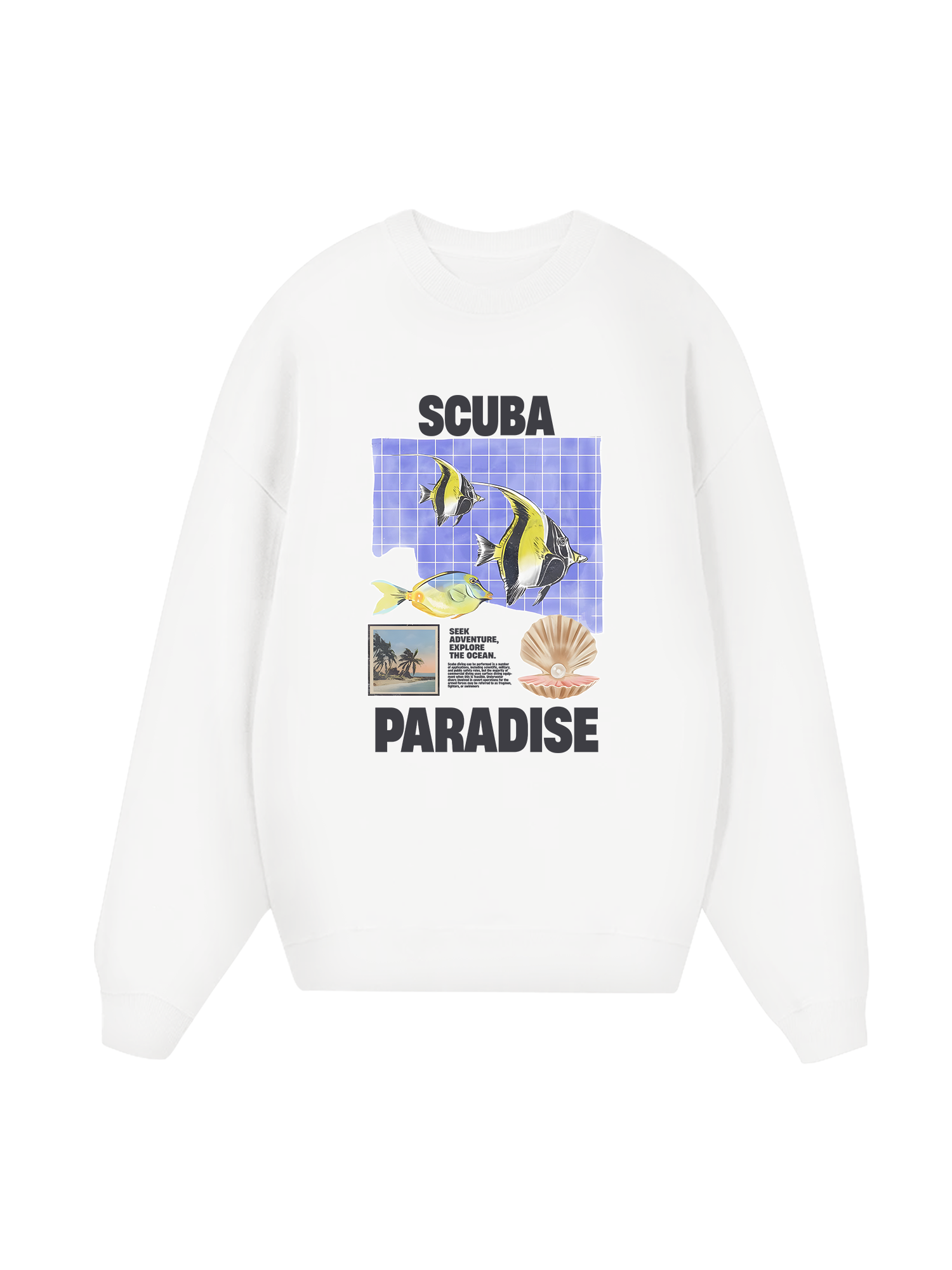 Tropical Scuba Paradise Sweater
