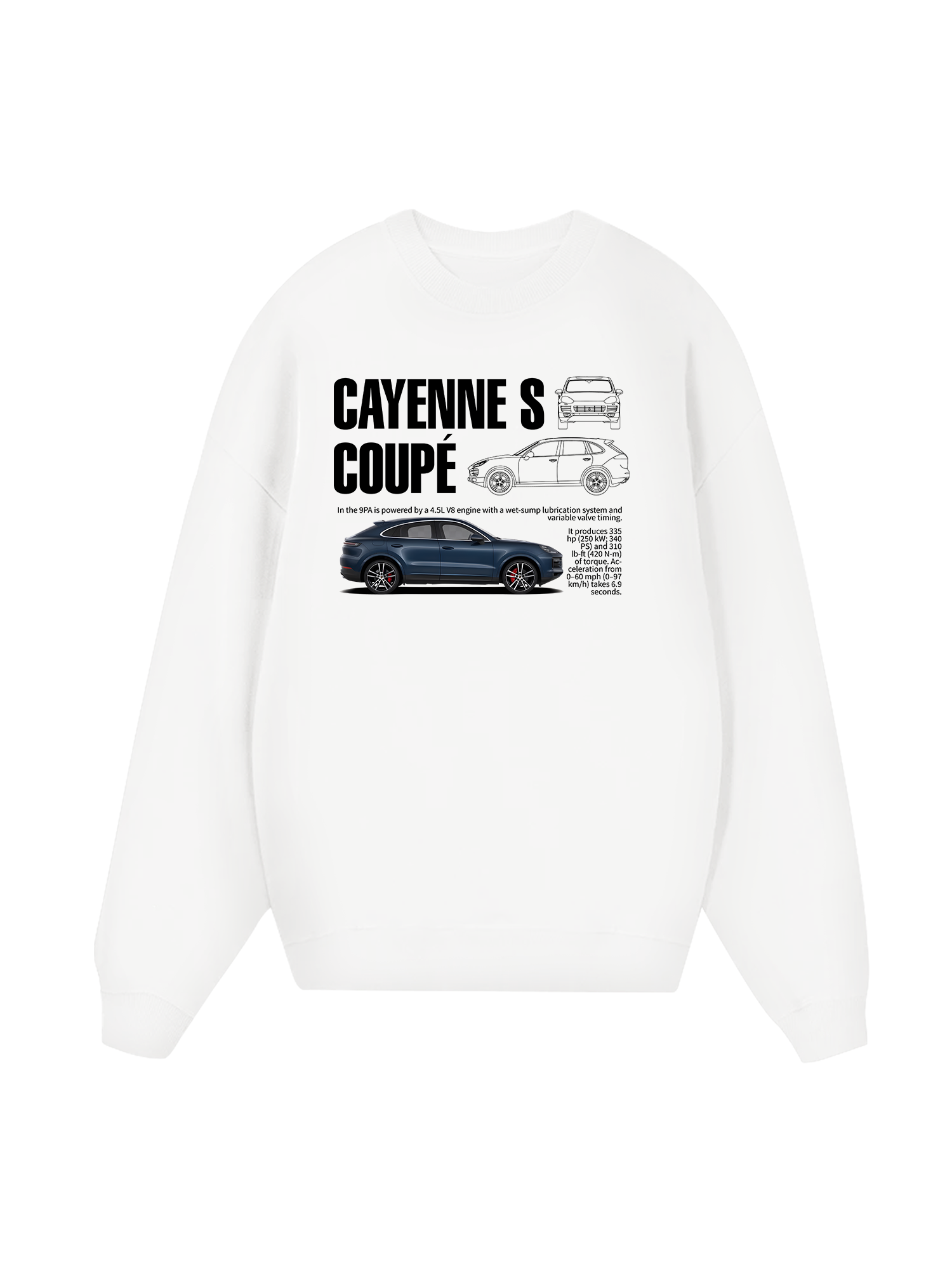 Porsche Cayenne S Coupe Classic Sweater