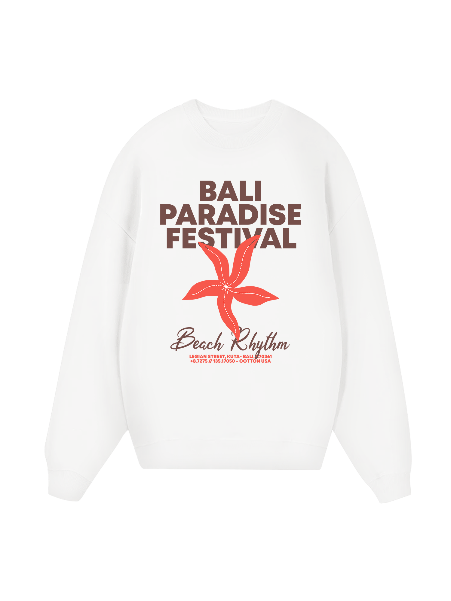 Tropical Bali Paradise Sweater
