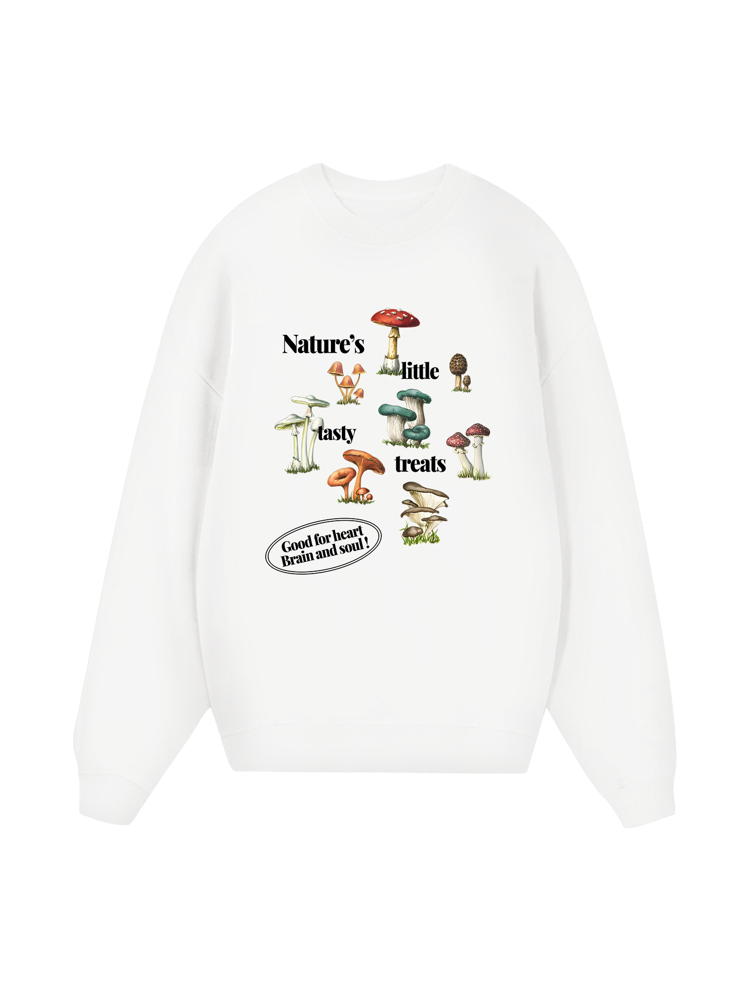 Tropical Mushroom Fungi Sweater