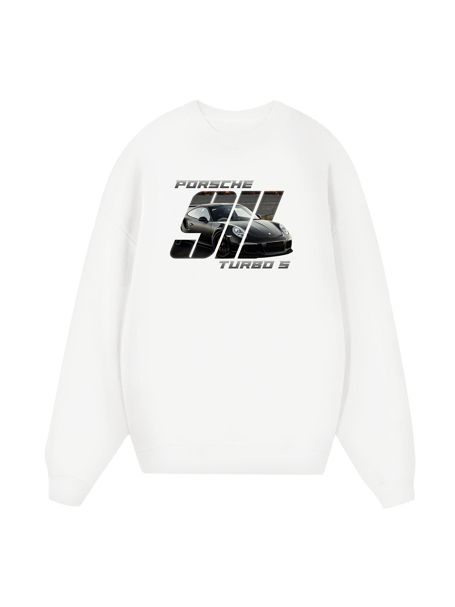 Porsche Silver Turbo S Sweater