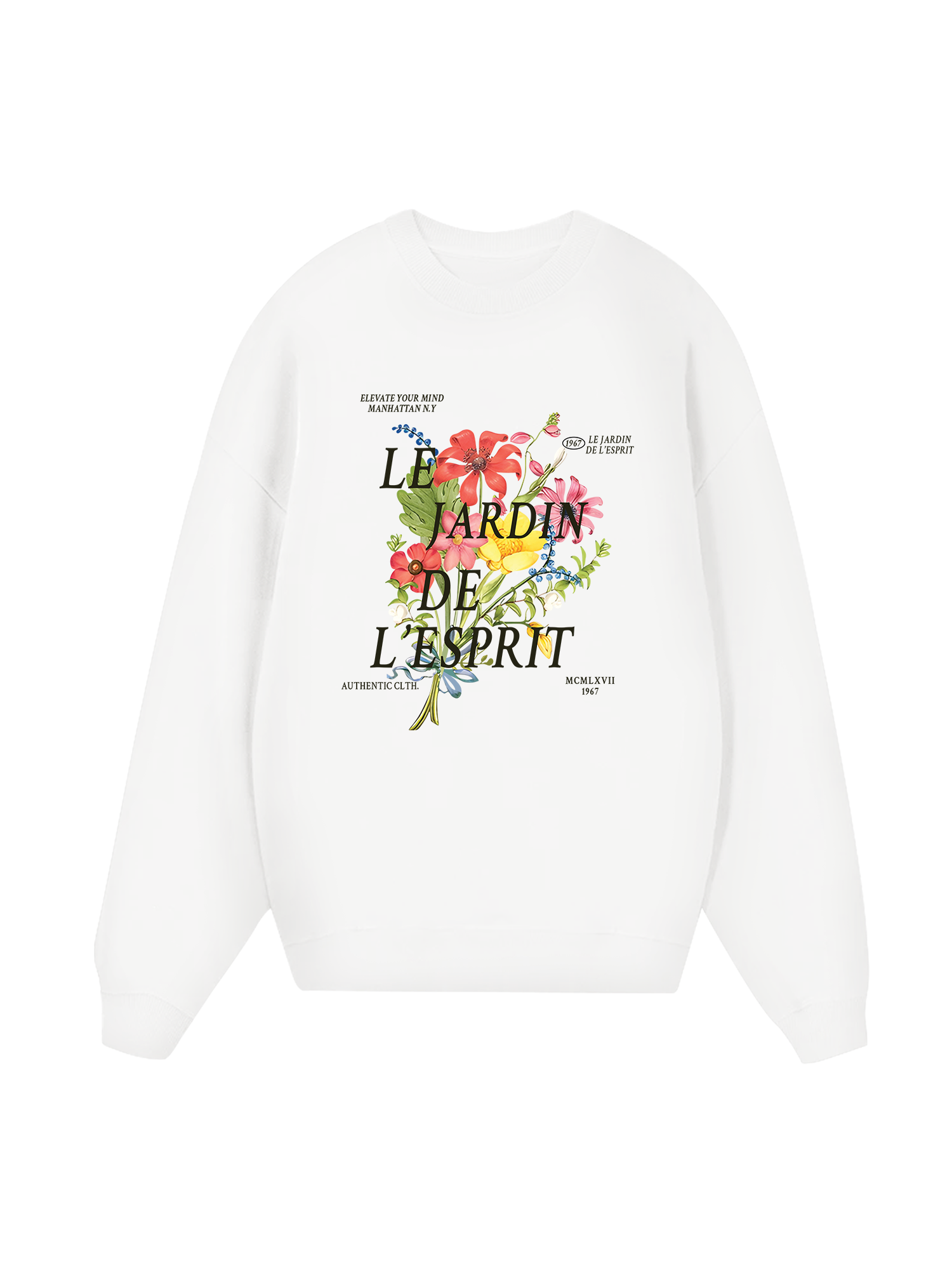 Floral Authentic Sweater