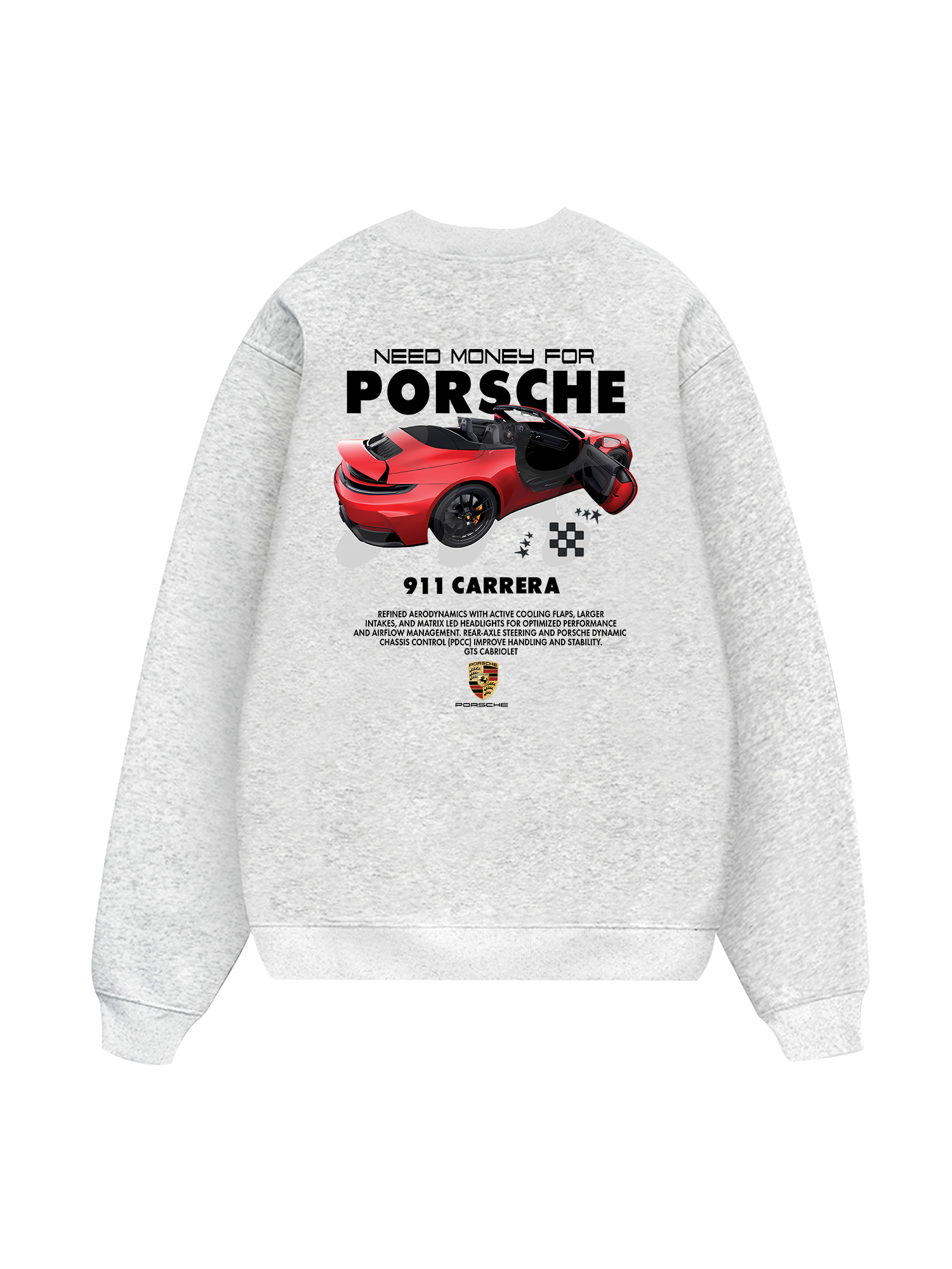 Porsche Red 911 Sweater
