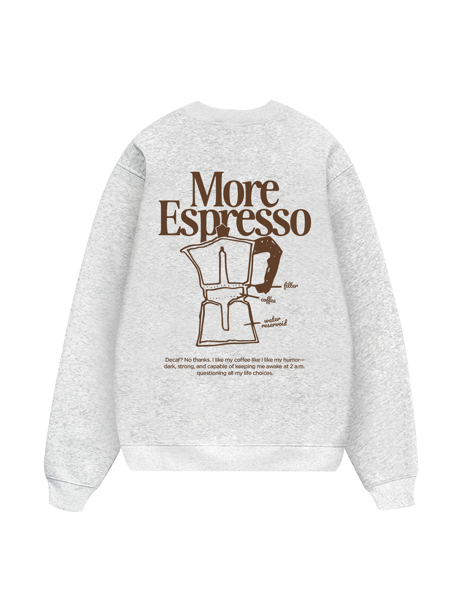 More Espresso Sweater