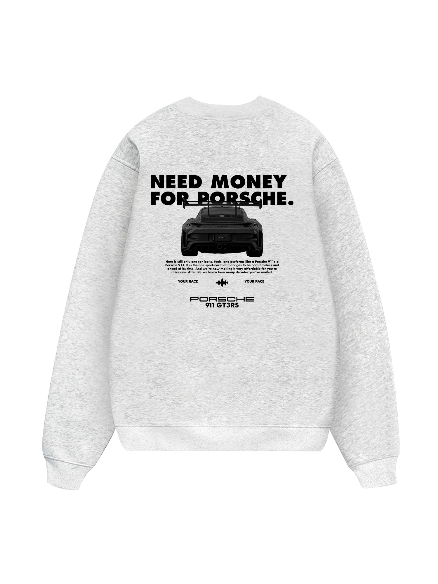 Porsche All Black 911 GT3RS Sweater