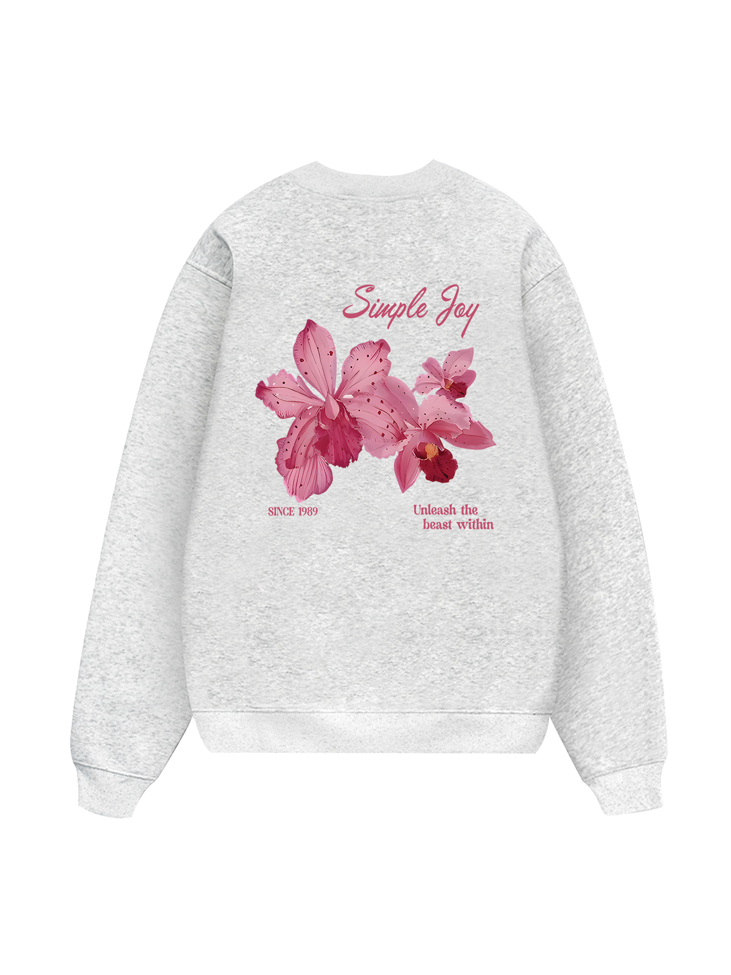 Floral Simple Day Sweater