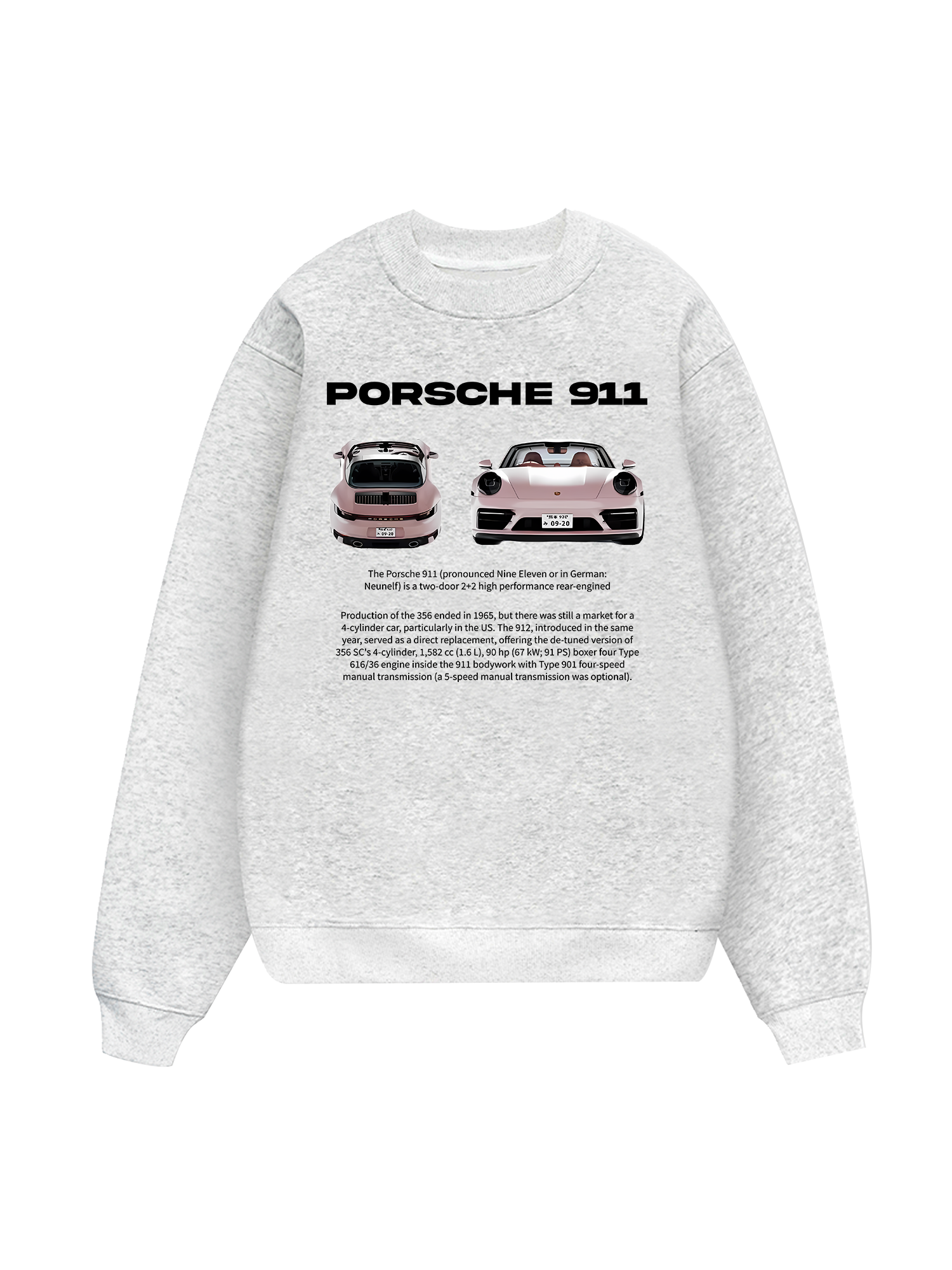 Porsche 911 Pear Pink Sweater