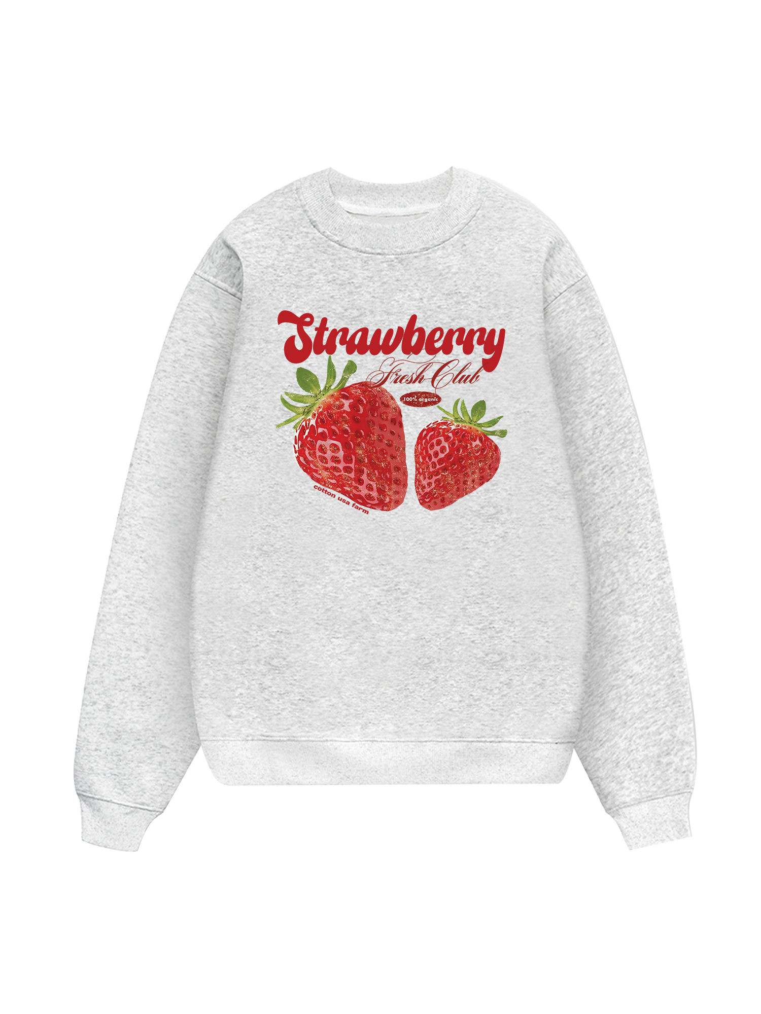 Tropical Strawberry Fresh Club Sweater