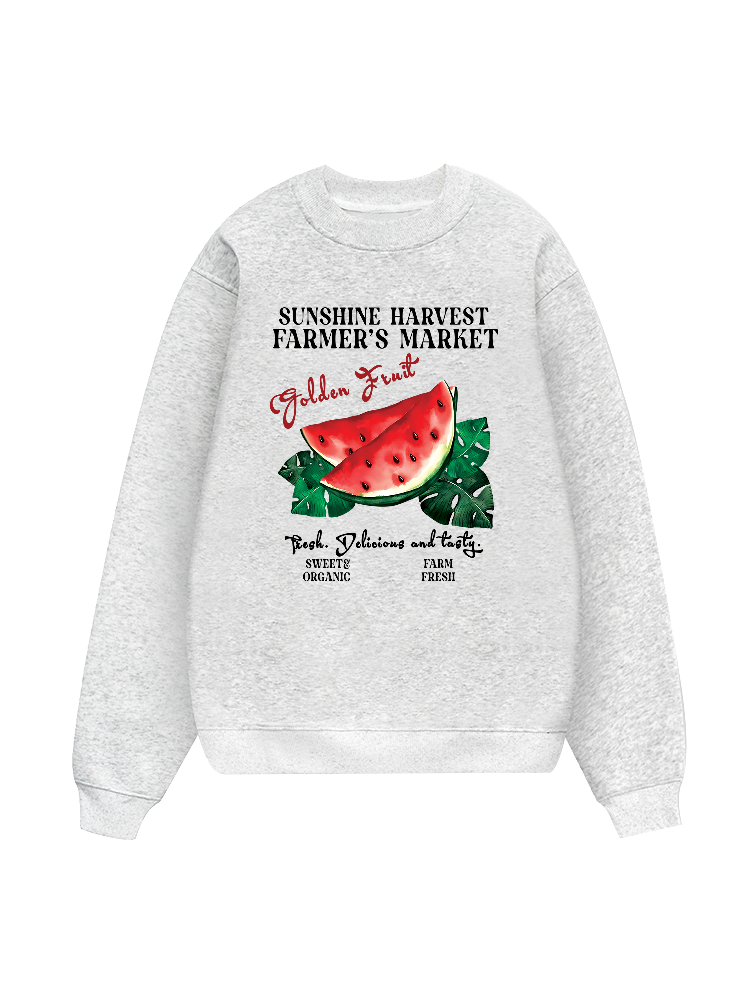 Tropical Watermelon Farm Marrket Sweater