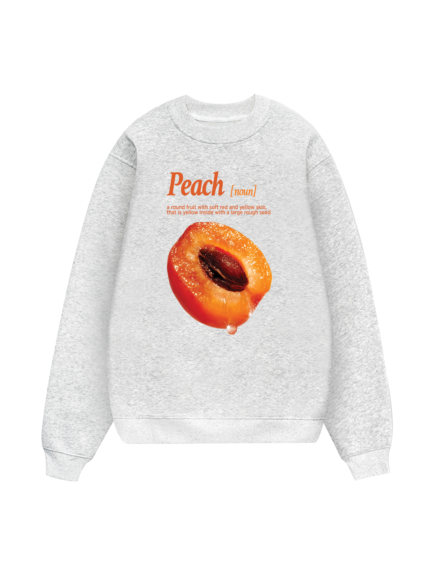 Tropical Peach Sweater