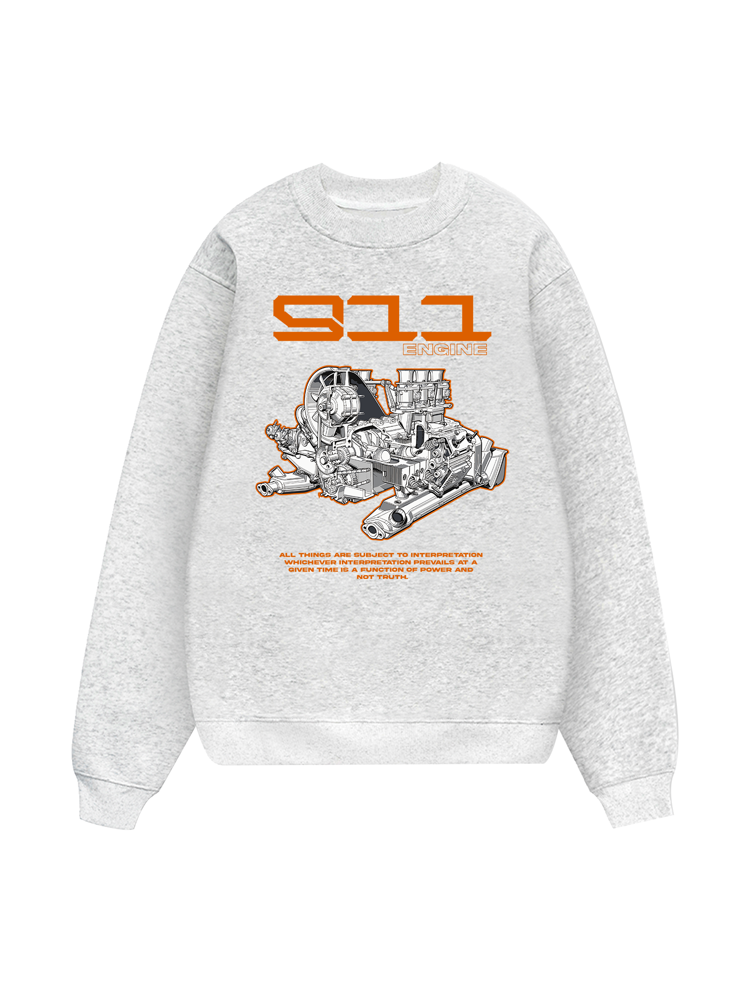Porsche 911 Engine Sweater