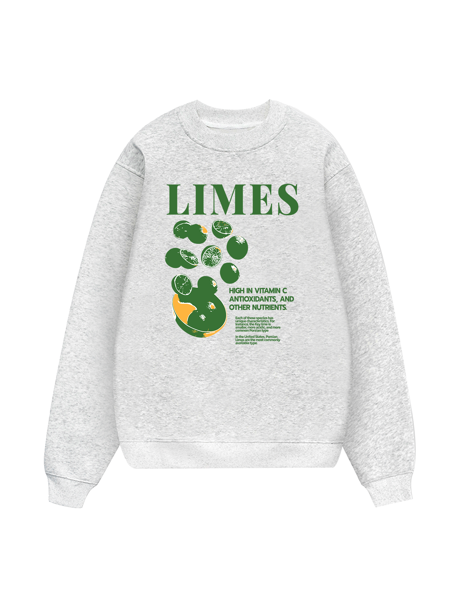 Tropical Bowl Of Limes Sweater