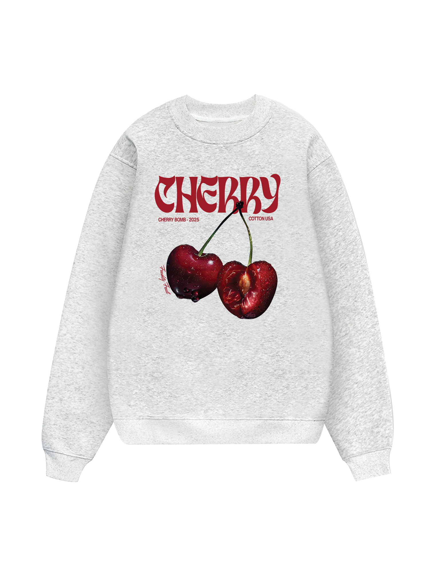 Cherry Freshty Fruit Sweater