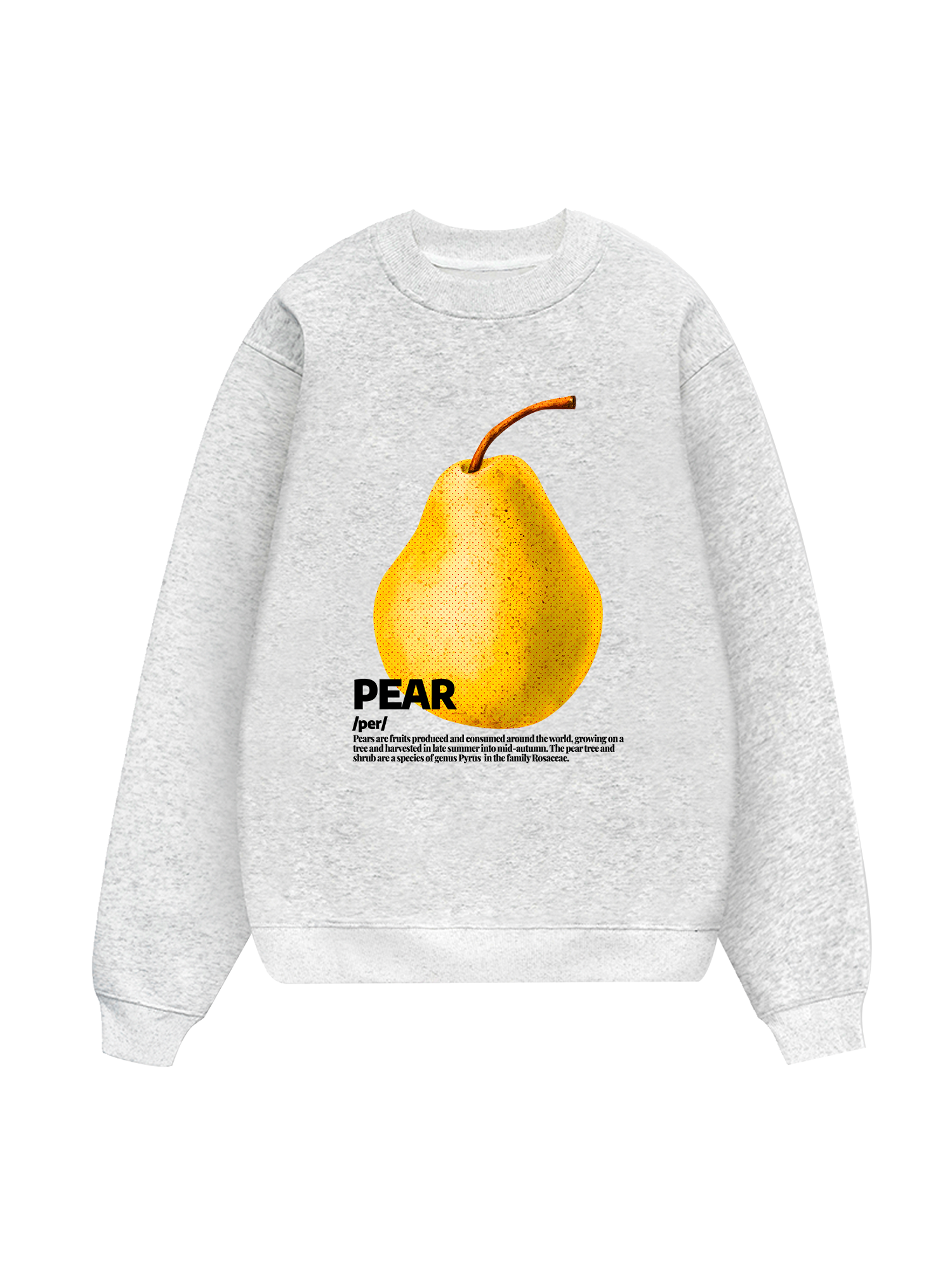 Tropical Pear Retro Sweater