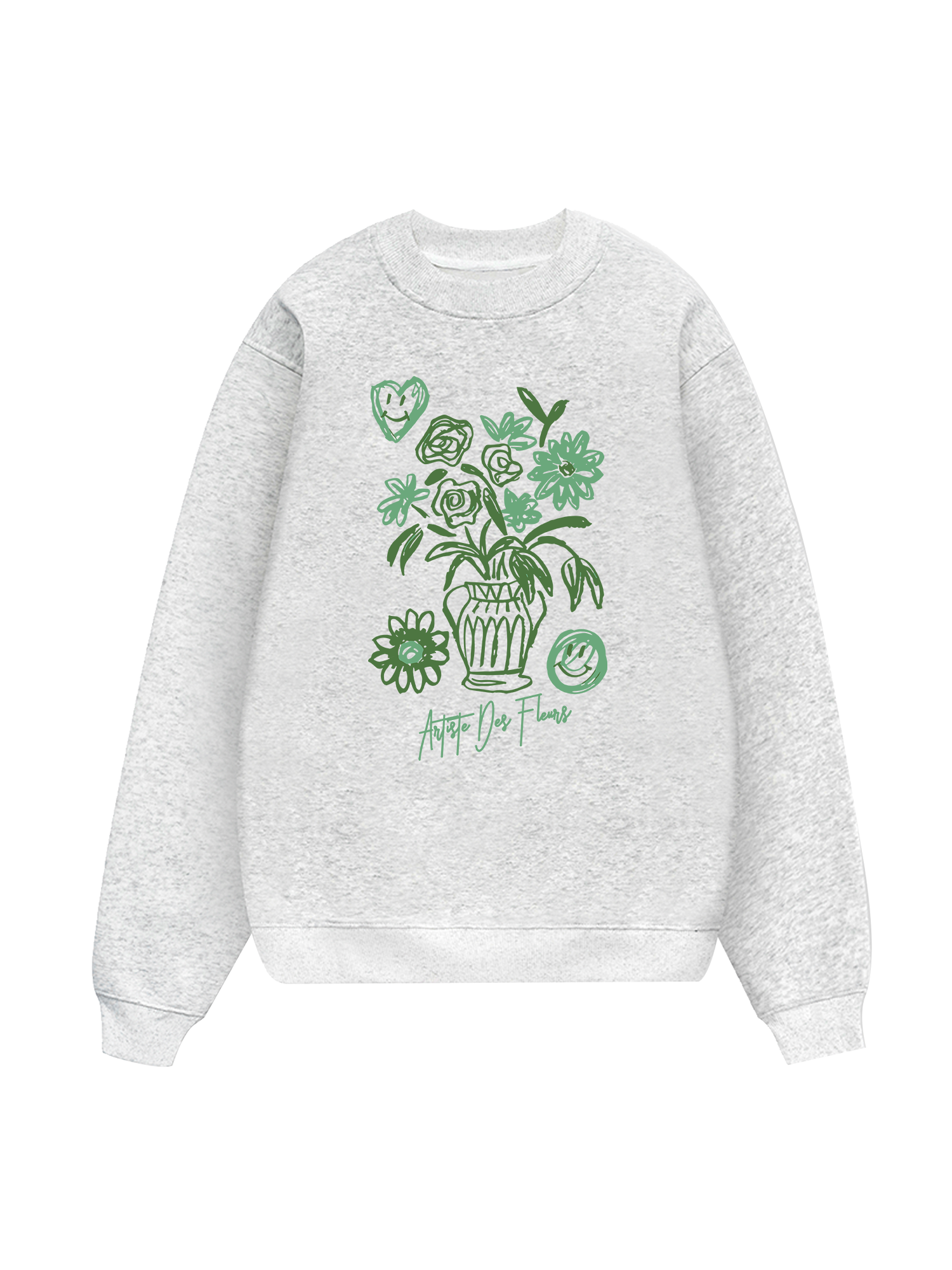 Floral Artiste Des Fleurs Sweater