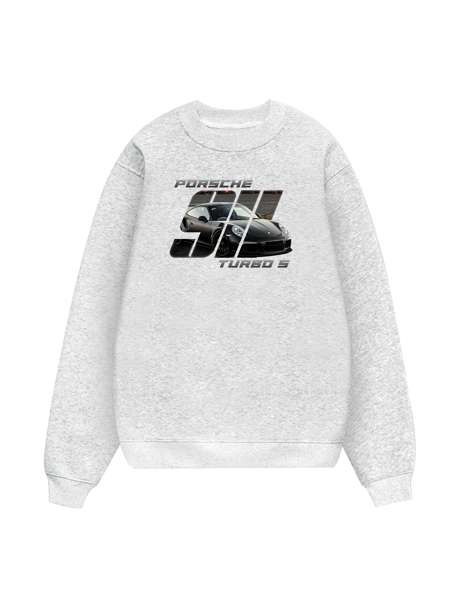 Porsche Silver Turbo S Sweater