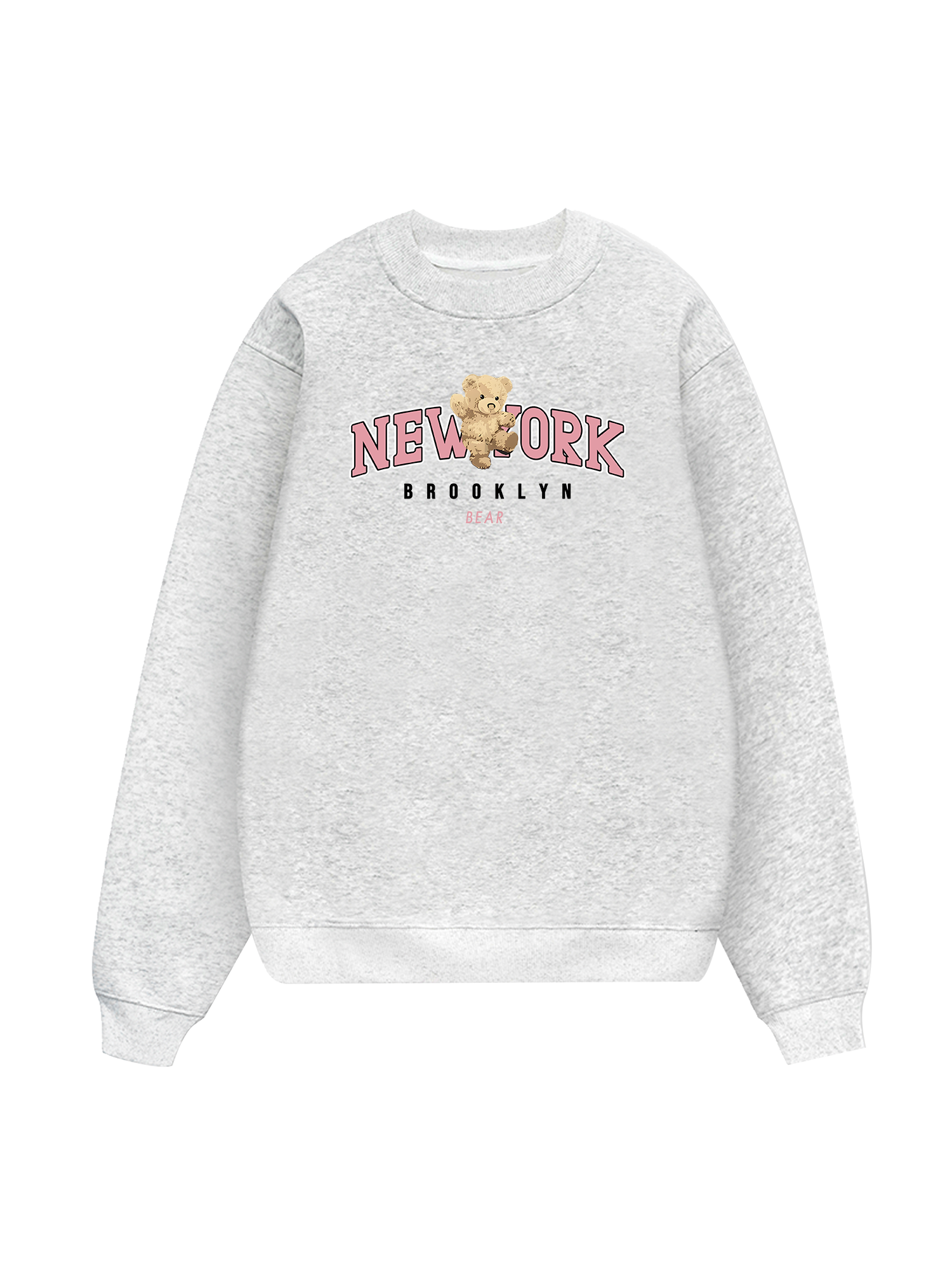 City Pink New York Bear Sweater