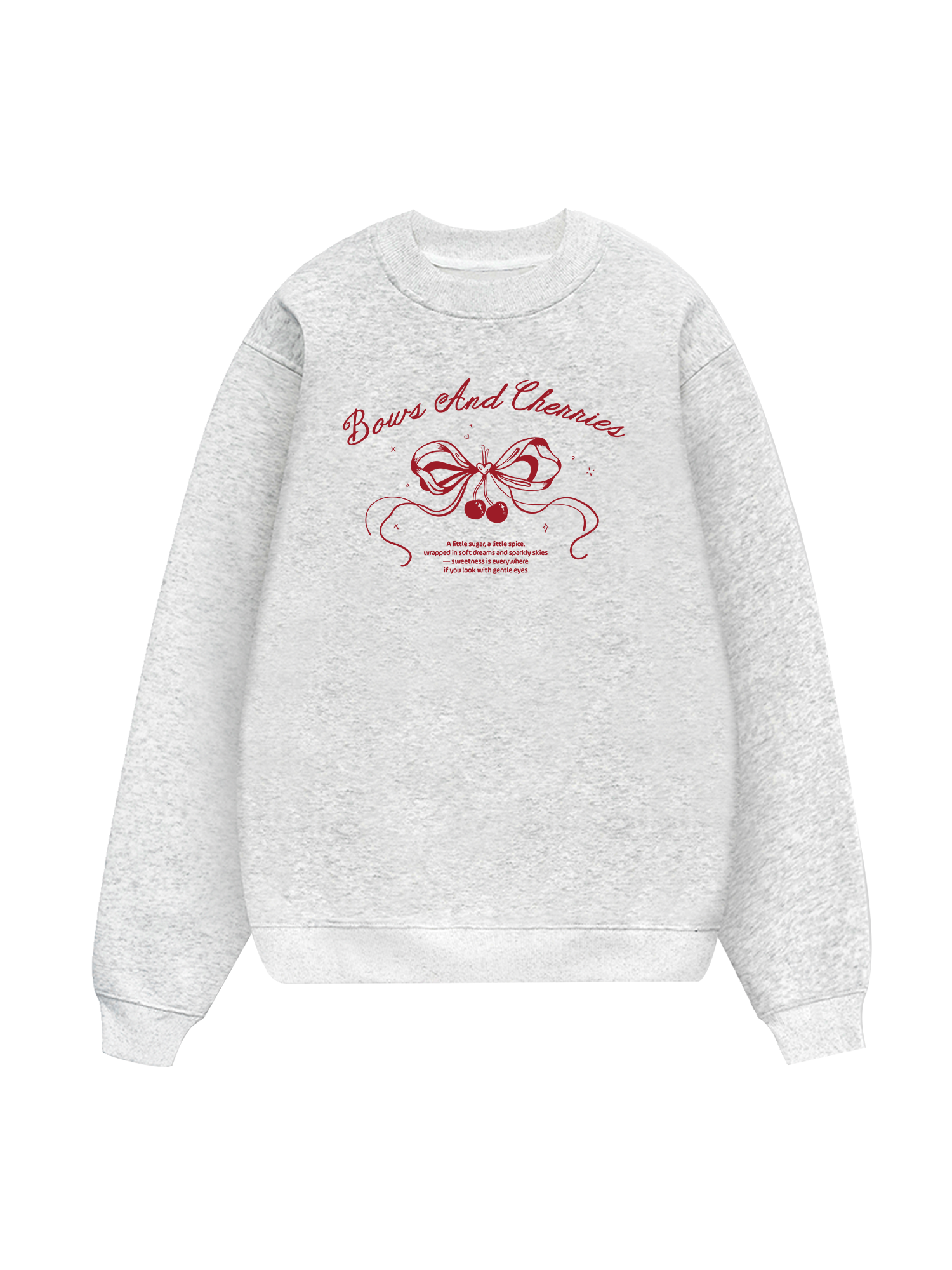 Bows And Cherries Sweater