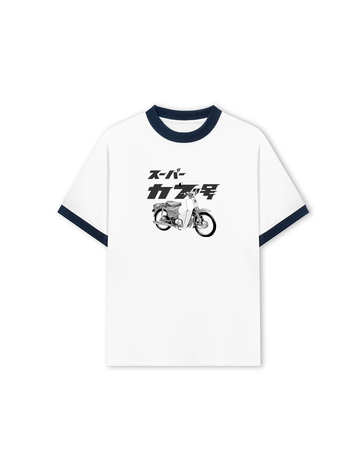 Áo Thun Ringer Relaxed Fit Honda cub