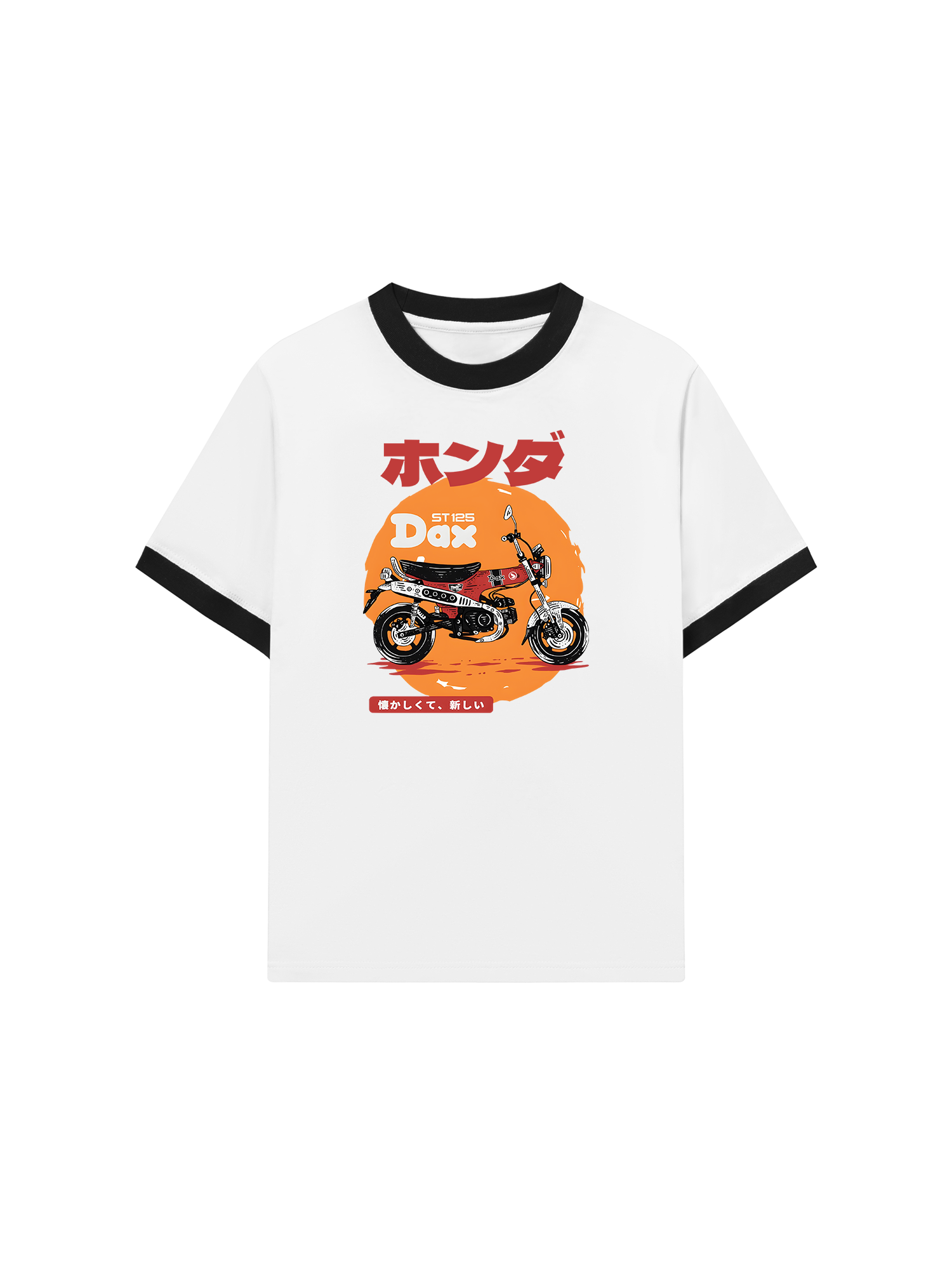Áo Thun Ringer Relaxed Fit Honda ST125 dax