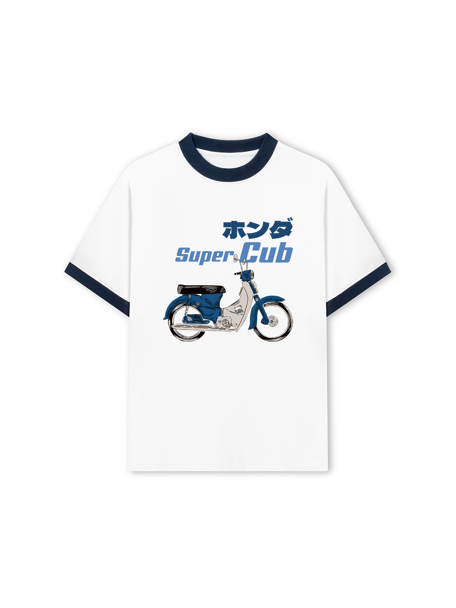 Áo Thun Ringer Relaxed Fit Super cub