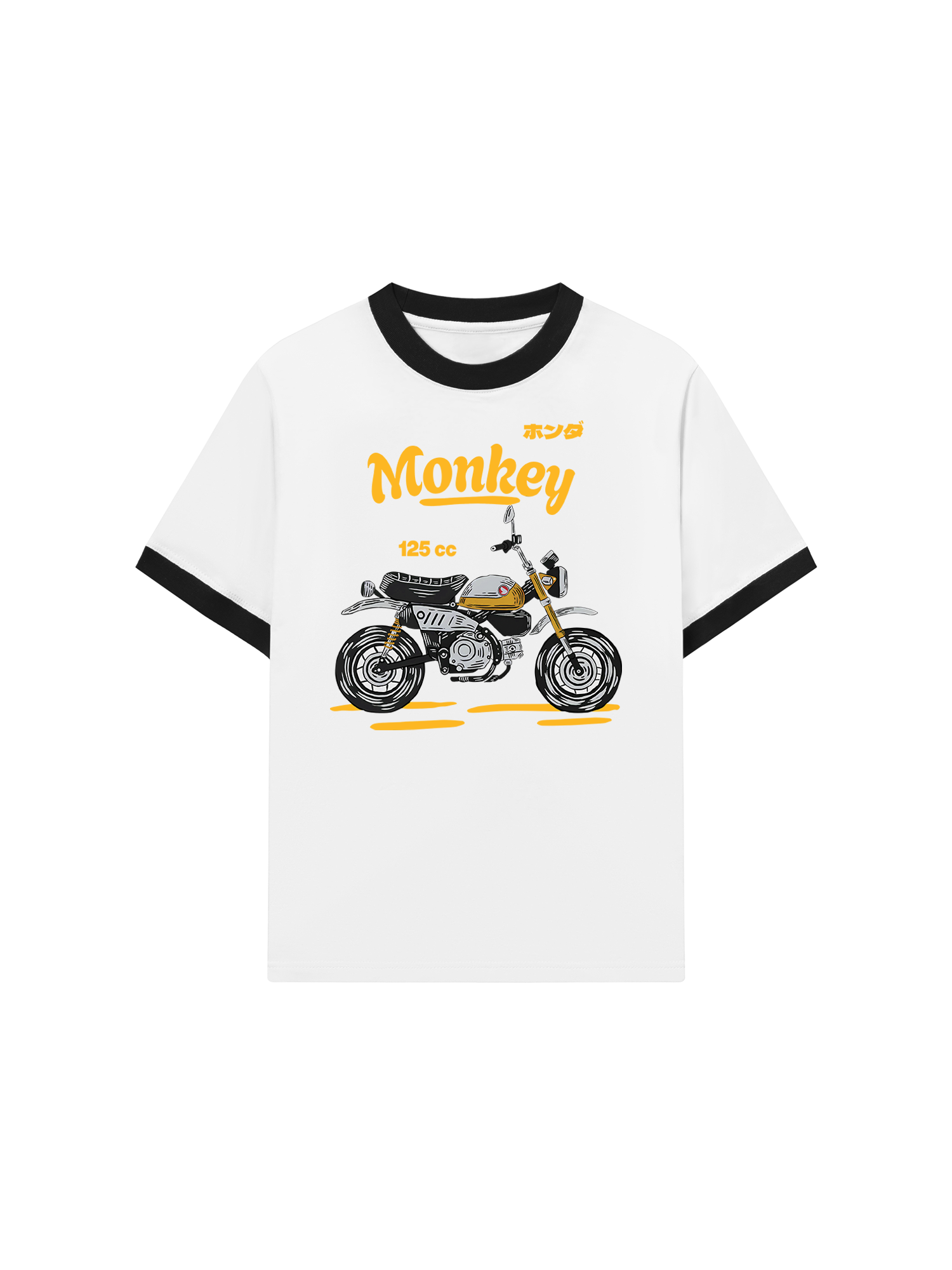 Áo Thun Ringer Relaxed Fit Monkey 125cc