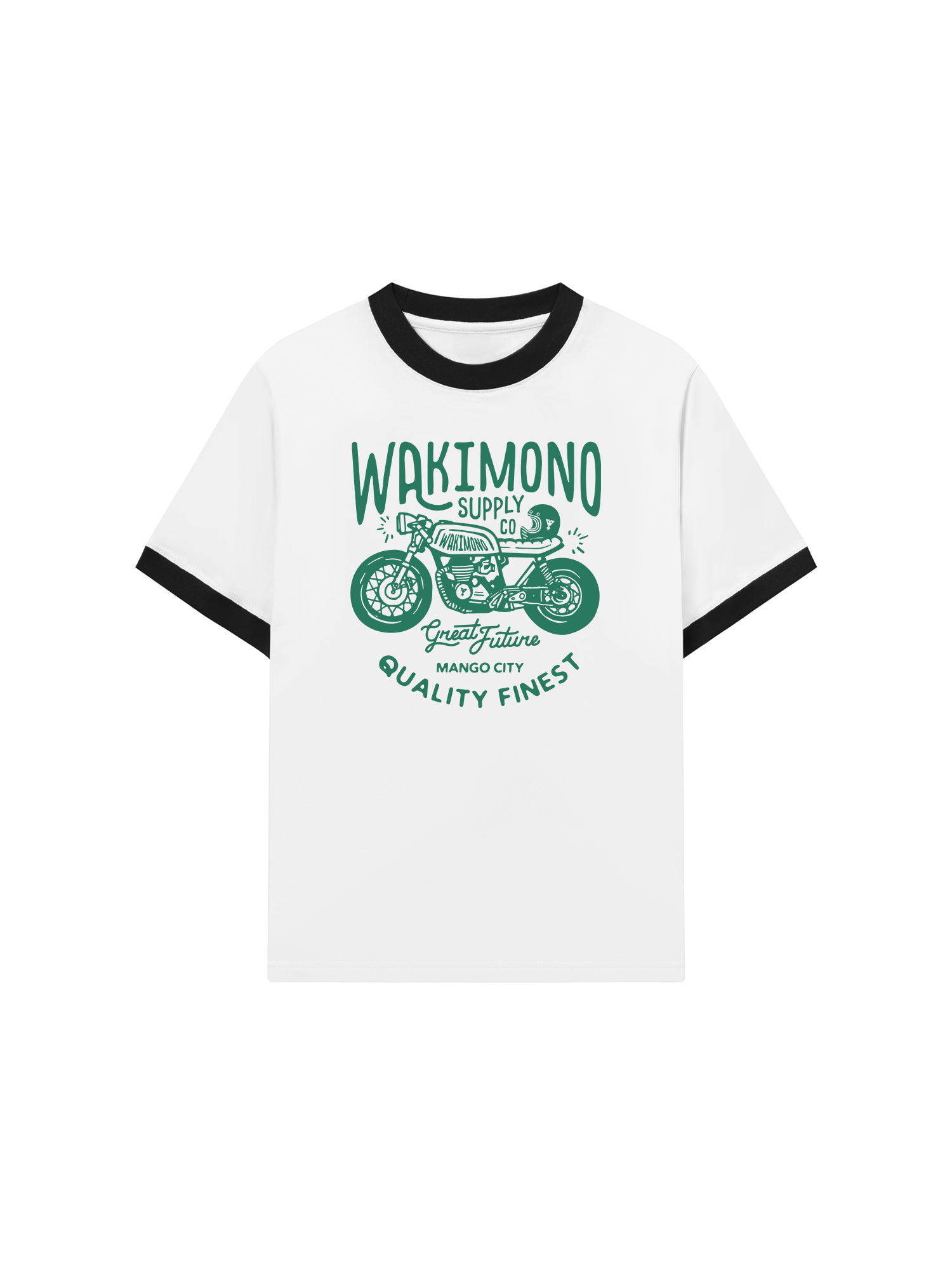 Áo Thun Ringer Relaxed Fit WAKIMONO-01