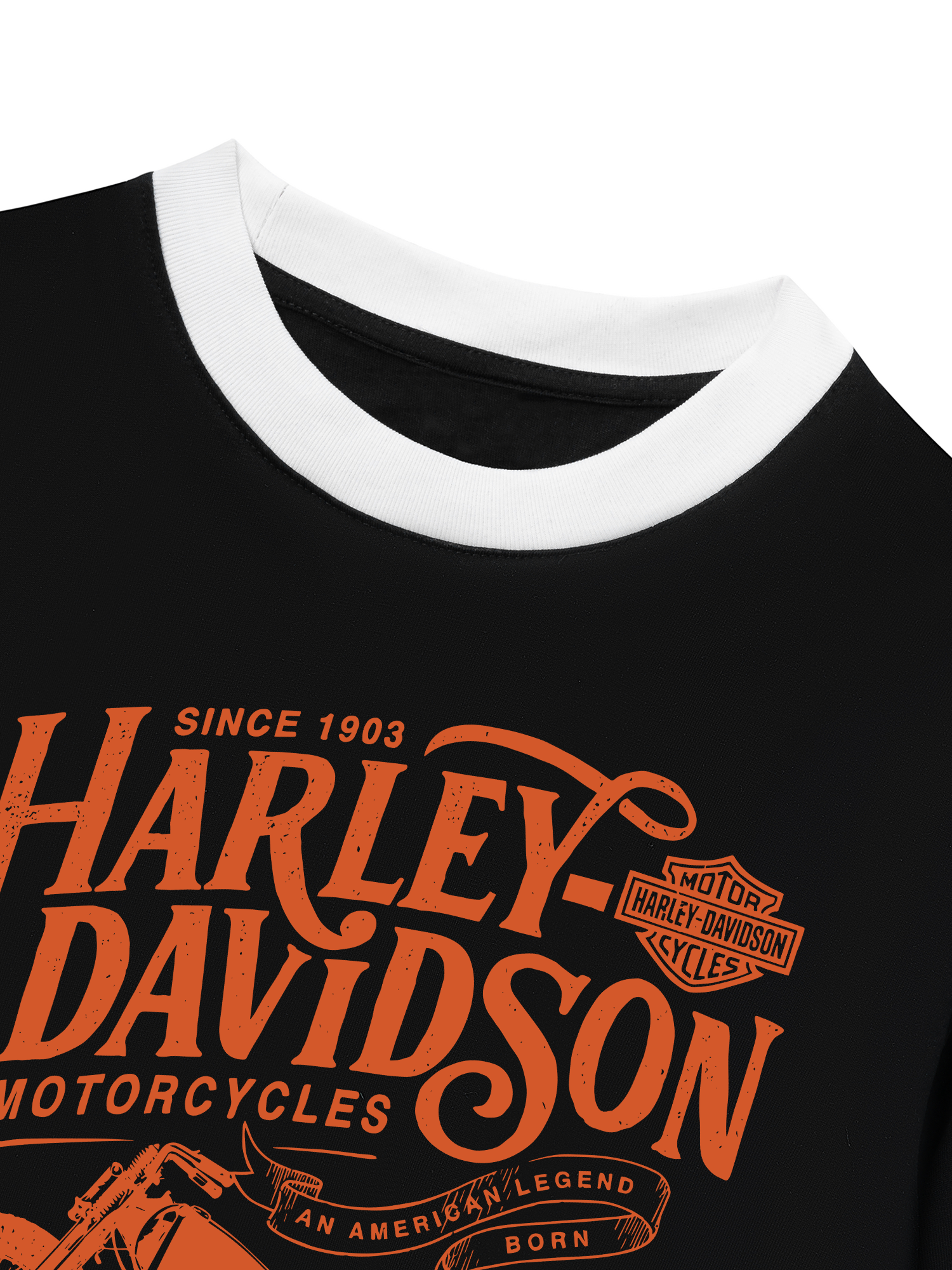 Áo Thun Ringer Relaxed Fit Motorcycles Harley Davidson