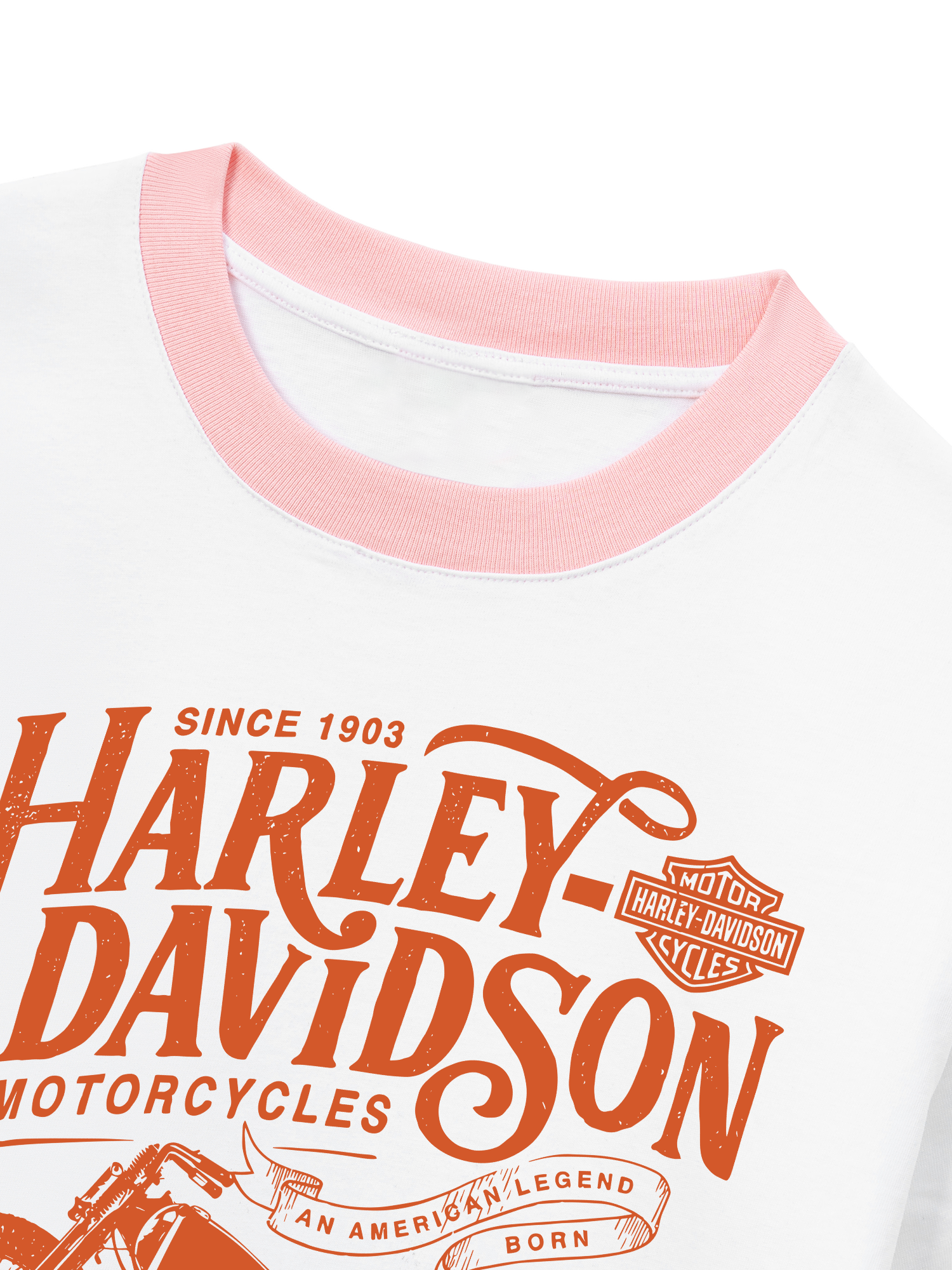 Áo Thun Ringer Relaxed Fit Motorcycles Harley Davidson