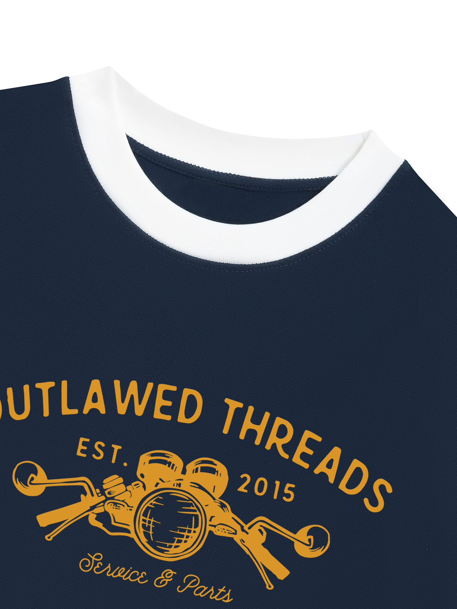 Áo Thun Ringer Relaxed Fit Outlawed Threads