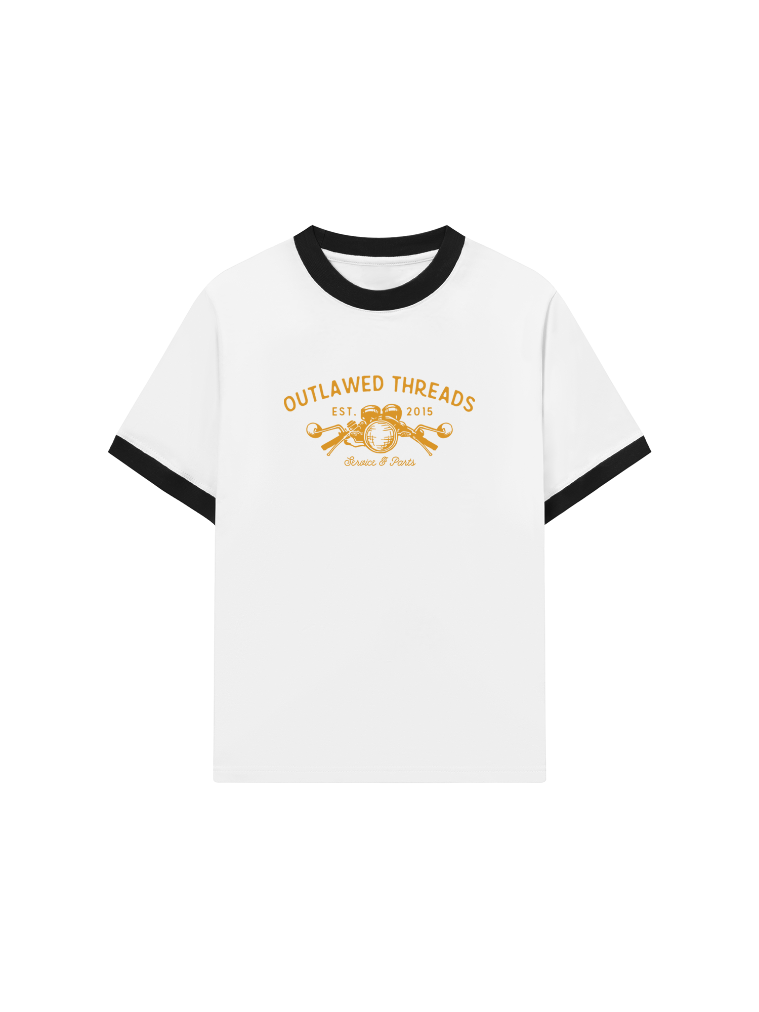 Áo Thun Ringer Relaxed Fit Outlawed Threads