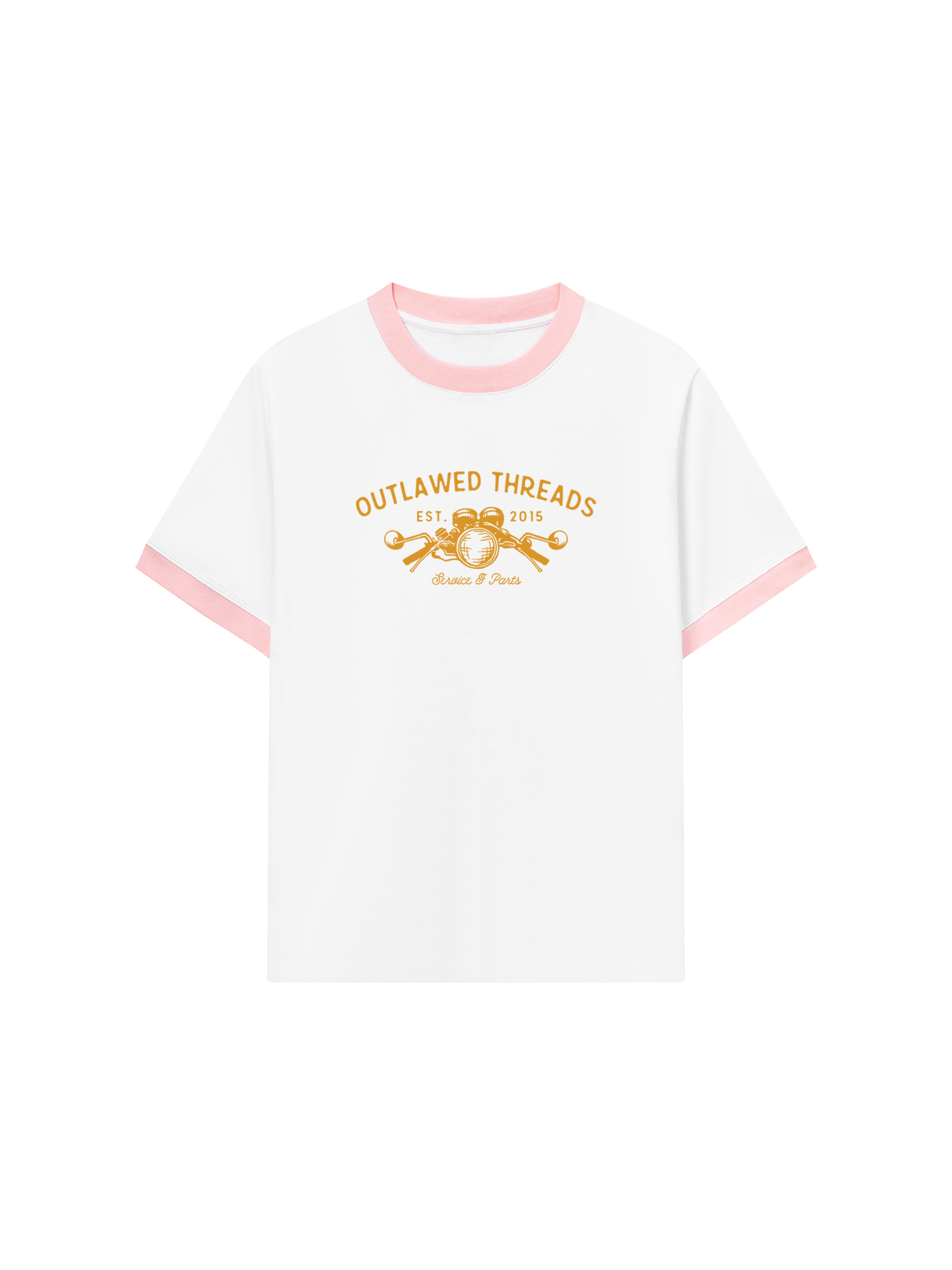 Áo Thun Ringer Relaxed Fit Outlawed Threads