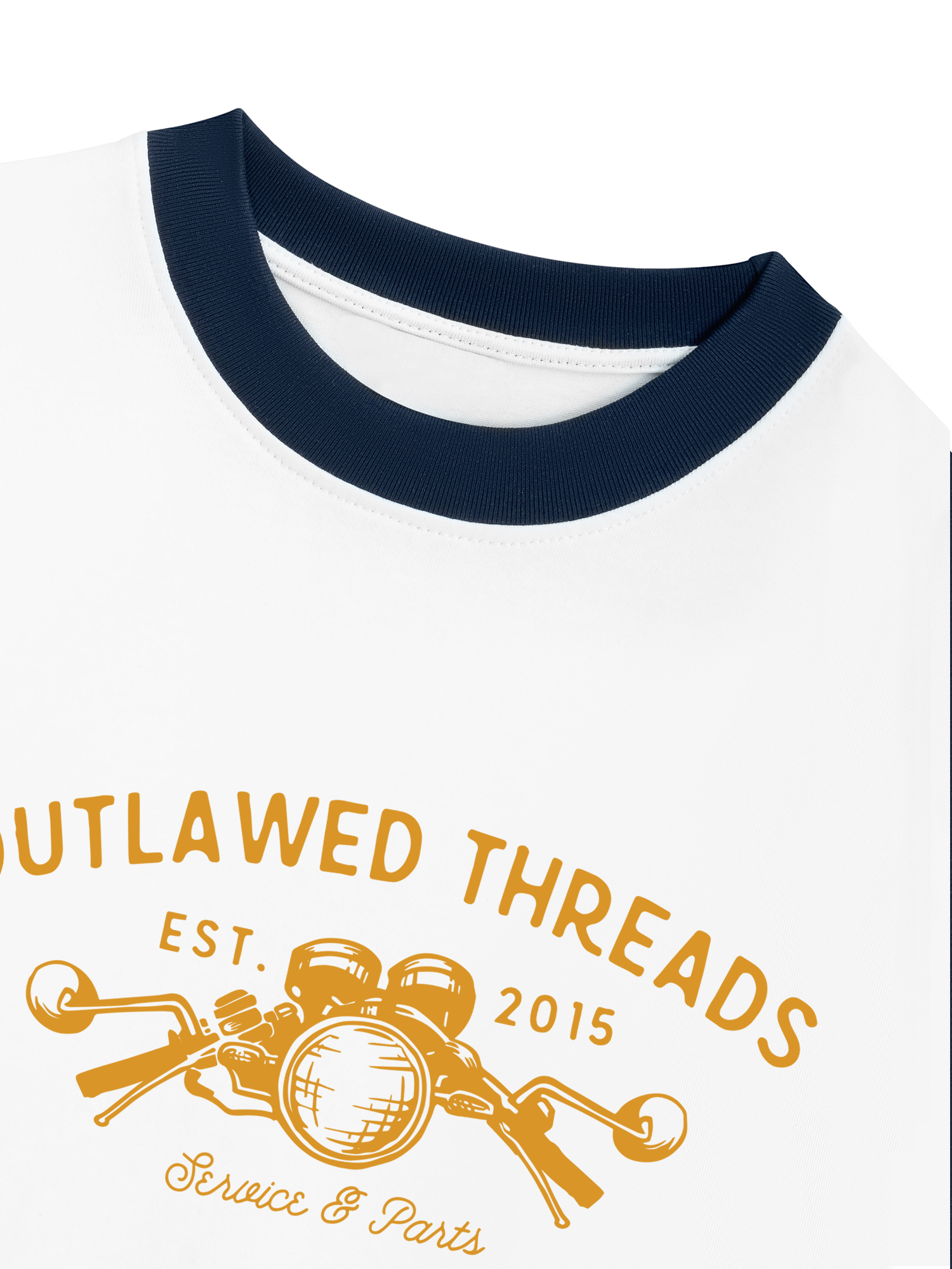Áo Thun Ringer Relaxed Fit Outlawed Threads